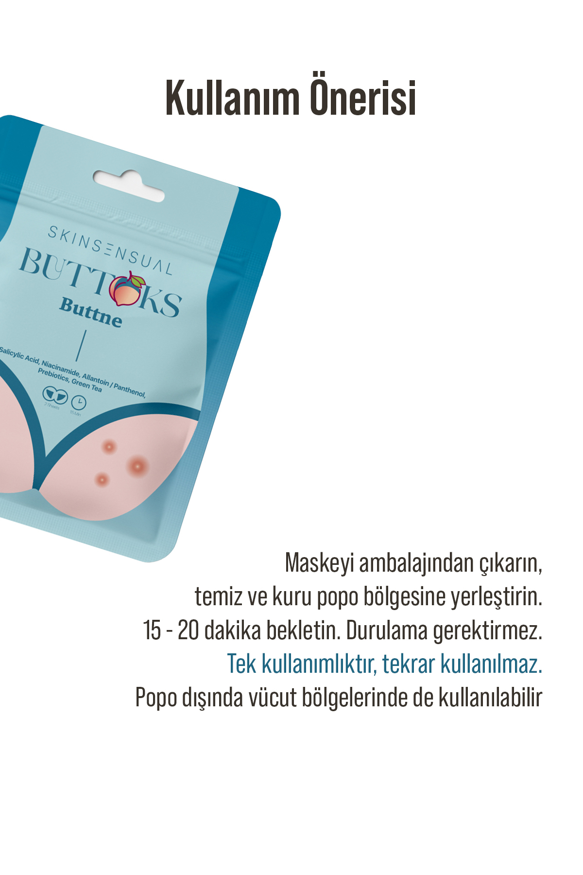 Buttoks Buttne Vücut Maskesi | Vücut Sivilceleri ve Pürüzlere Karşı | 2 Parça — maskebuttne — تصویر 8 از 8