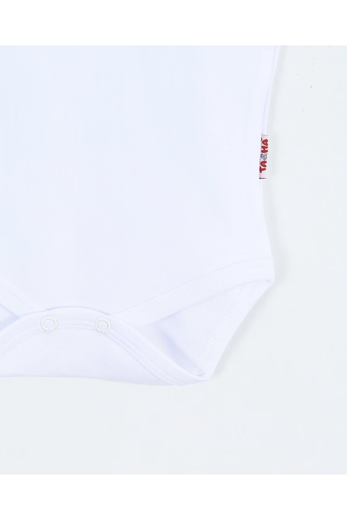 Butik Lena BEYAZ SIFIR KOL DÜZ BEBEK ÇITÇITLI BADİ fotoğrafı 2 (önizleme)