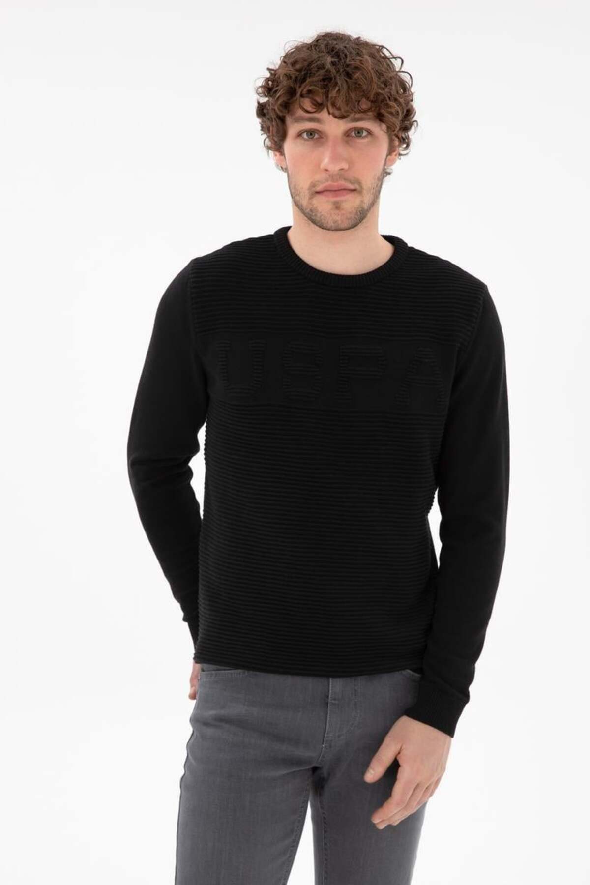 یو اس پولو پلیور بافتنی مردانه یو اس پولو مدل Assn کد ۱۹۵۵۳۲۰