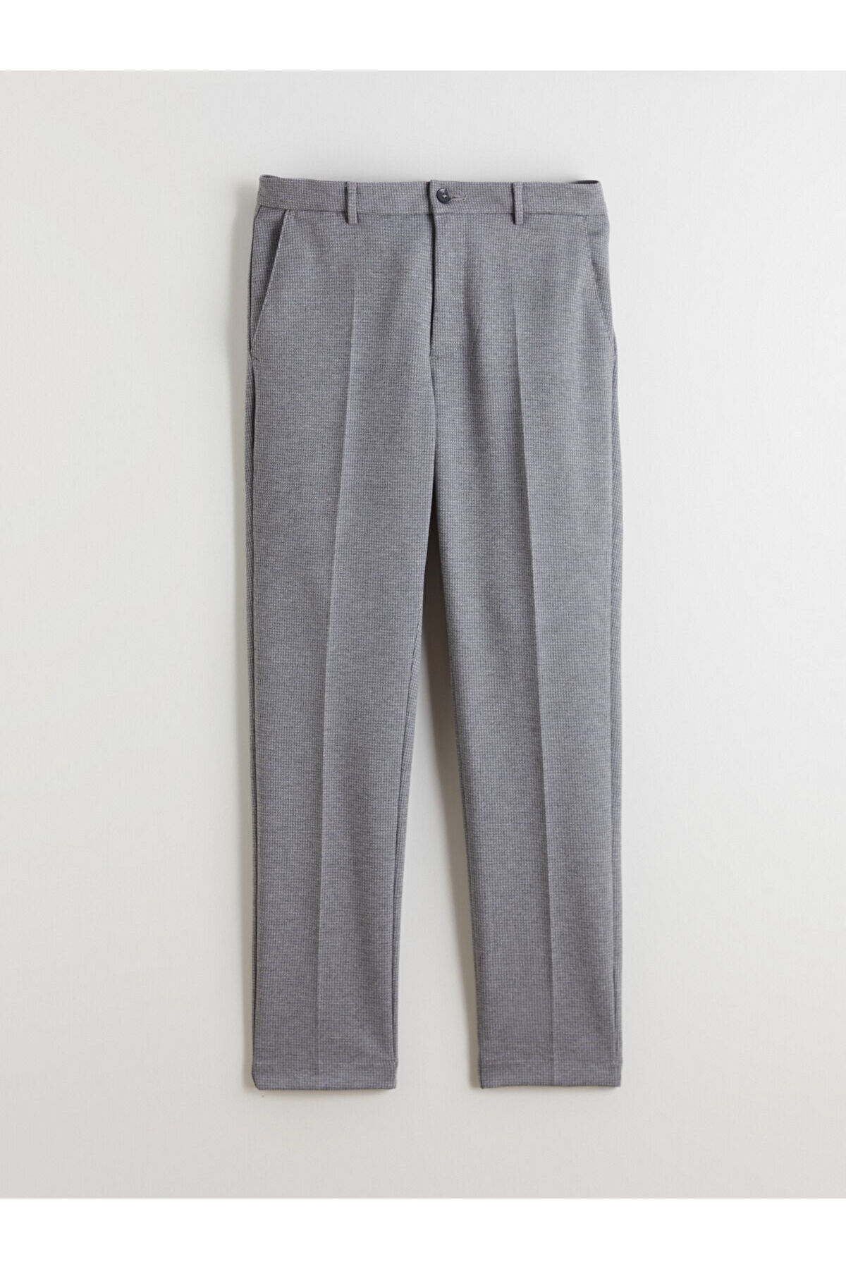 Peak Yeni Sezon Slim Fit Ekose Erkek Takım Elbise Pantolon — خاکستری TYC480C92EB0D8F55F7A9AB00 — تصویر 5 از 6