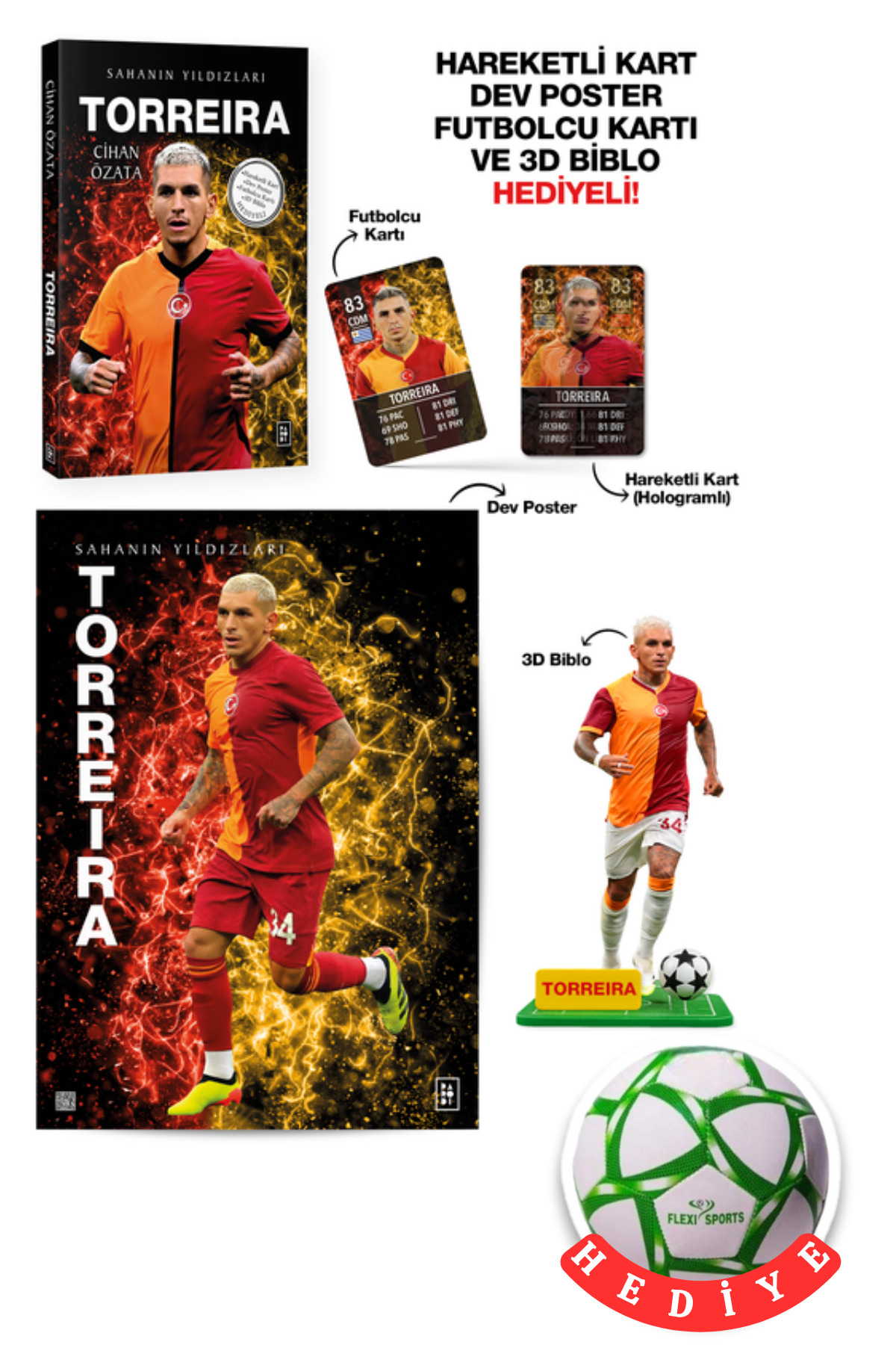 Parodi Yayınları Sahanın Yıldızları Lucas Torreira (Biblo Poster