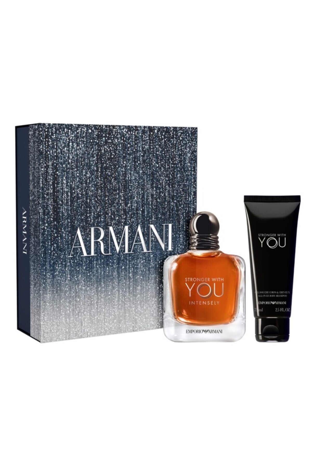 Resim Emporio Armani Stronger With You Intensely Edp 100 Ml + Shower Gel 75 Ml 