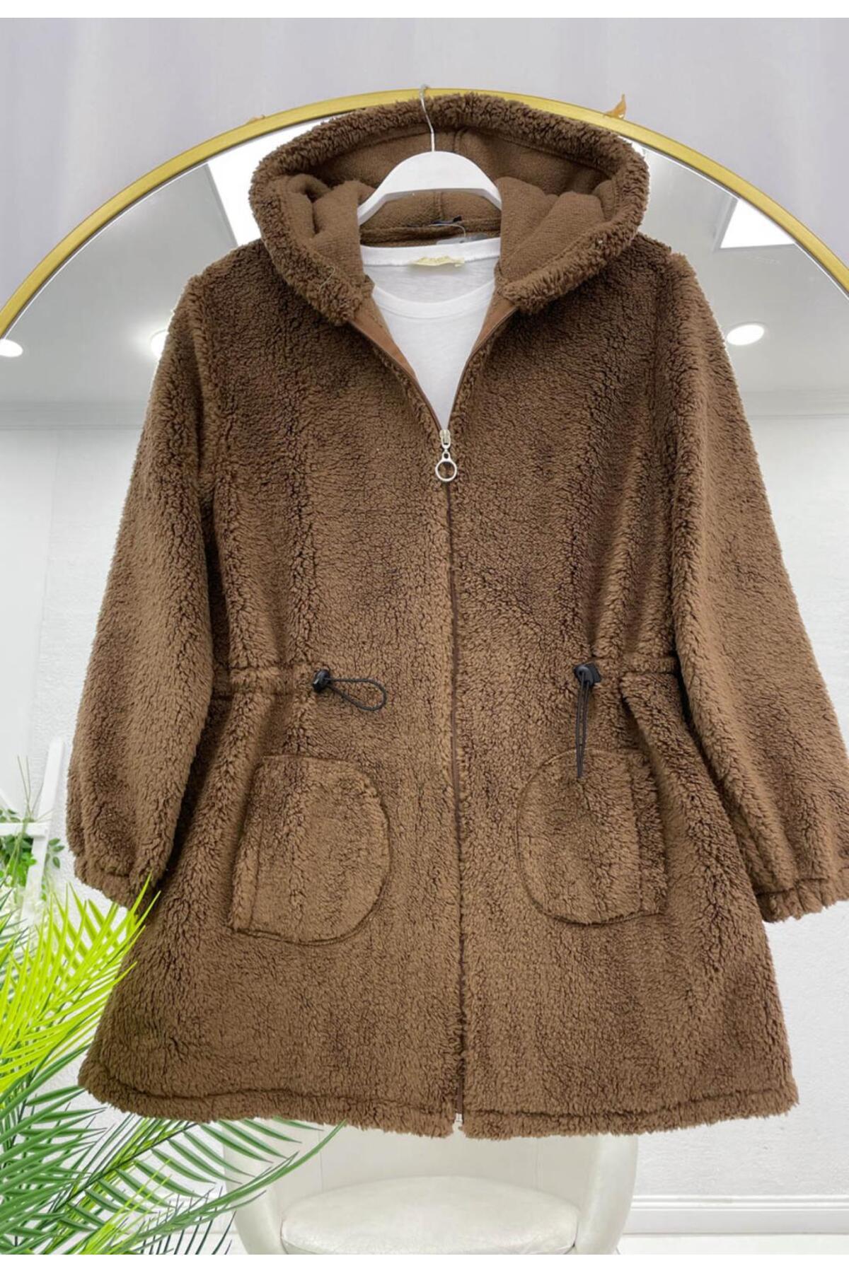 YEDİLALE PELUŞ FERMUARLI CEKET