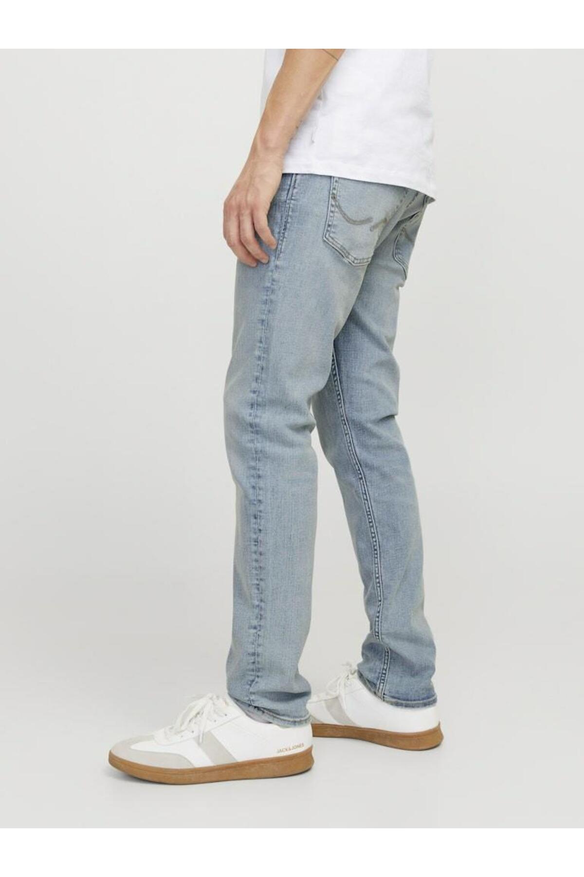 Jack & Jones  Jack Jones Glenn Orıgınal Erkek Slım Fıd Jean Pantolon 12269466 - Görsel 4