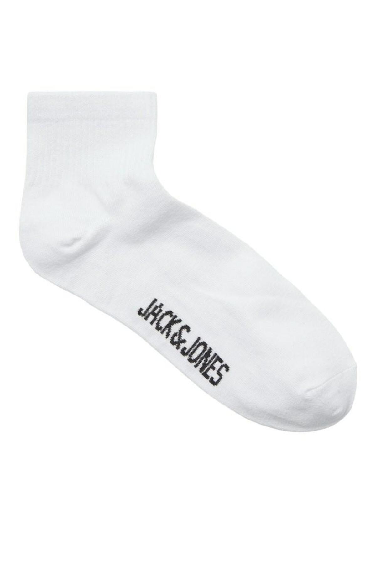 Jack & Jones Jack Jones Leon Short Tenis 3 Lü Paket Erkek Çorap 12257150 görsel 4