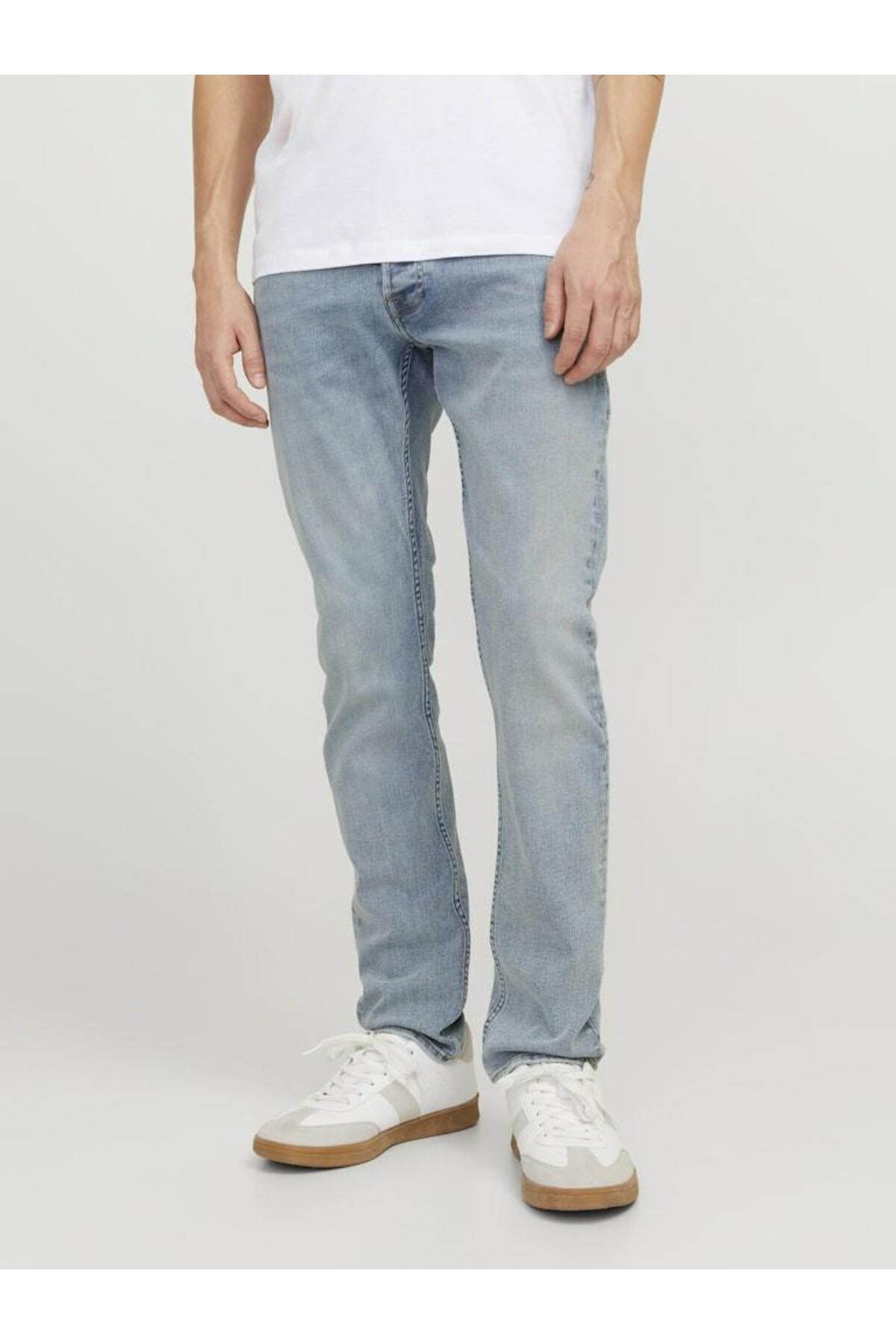 Jack & Jones  Jack Jones Glenn Orıgınal Erkek Slım Fıd Jean Pantolon 12269466 - Görsel 5