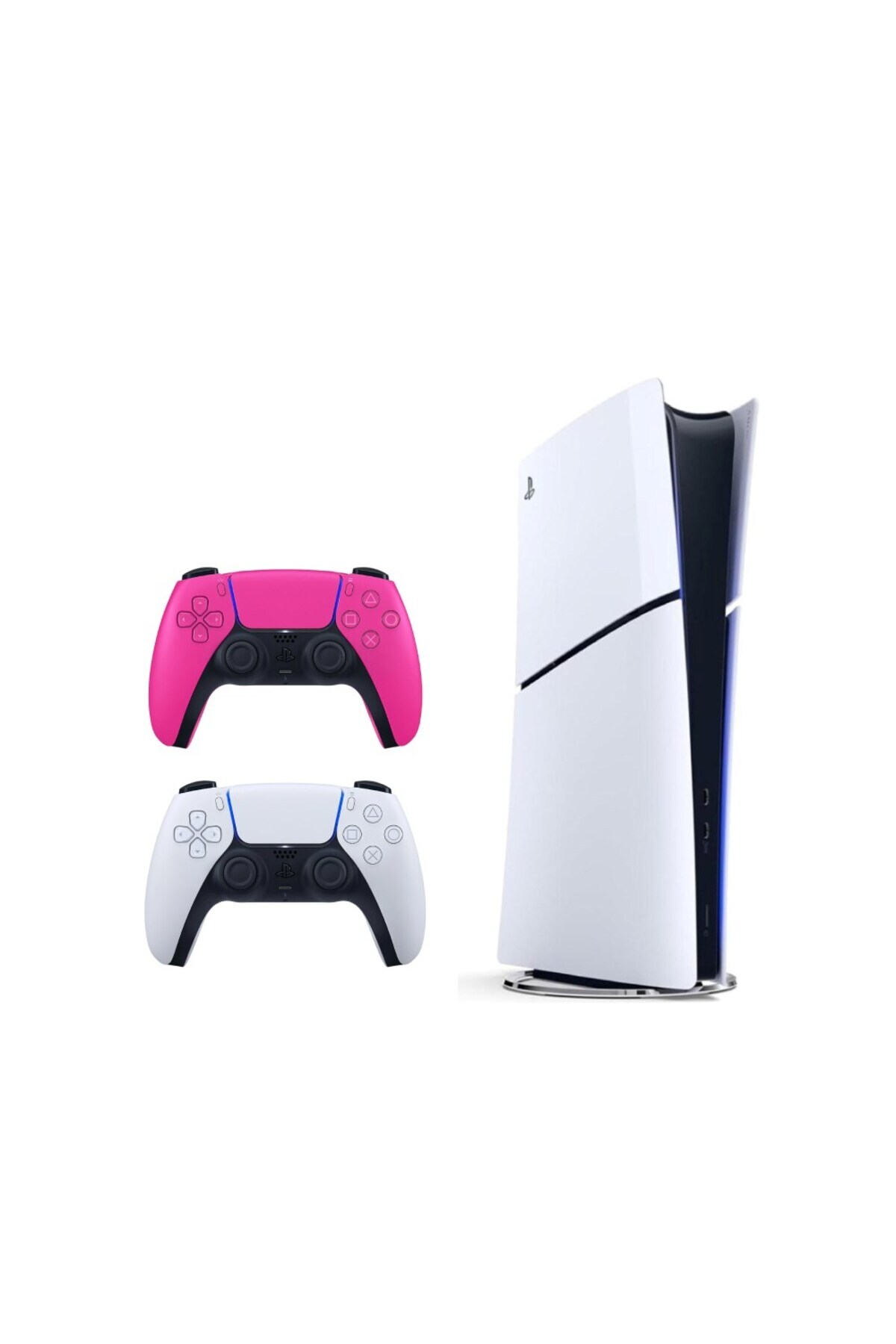 Sony Playstation 5 Slim Digital 825 GB + 2. Pembe Dualsense İthalatçı Garantili