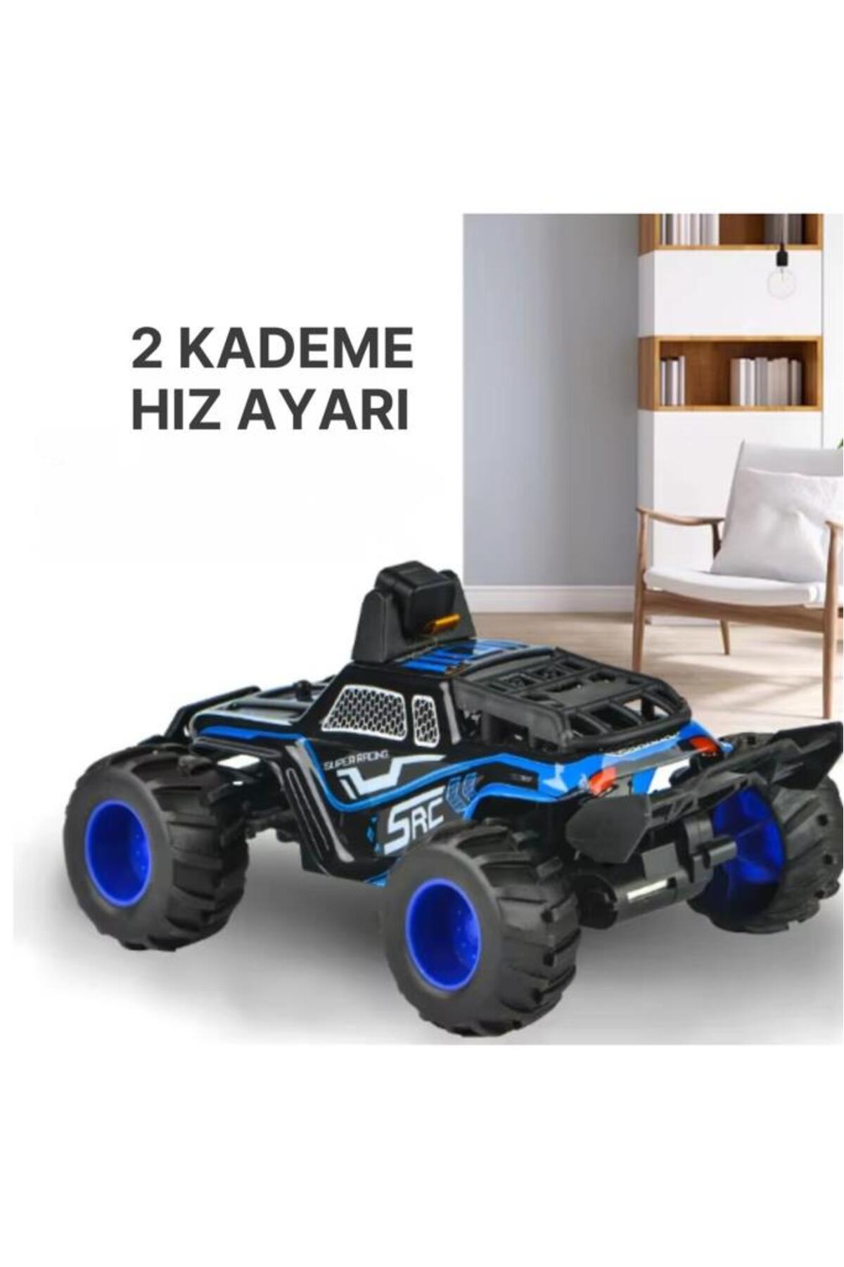 Tıfıl Toys Kumandalı USB Şarjlı Casus Kameralı Full Fonksiyon Oyuncak Araba Off-Road Aracı fotoğrafı 3 (önizleme)