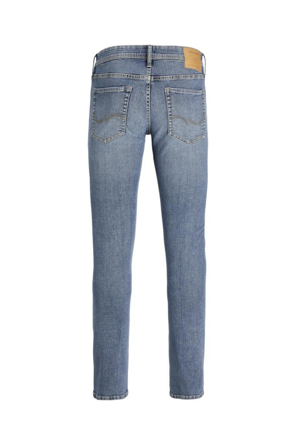 شلوار جین مردانه راسته فاق نرمال | جک اند جونز Jack & Jones 12258826 - تصویر 4