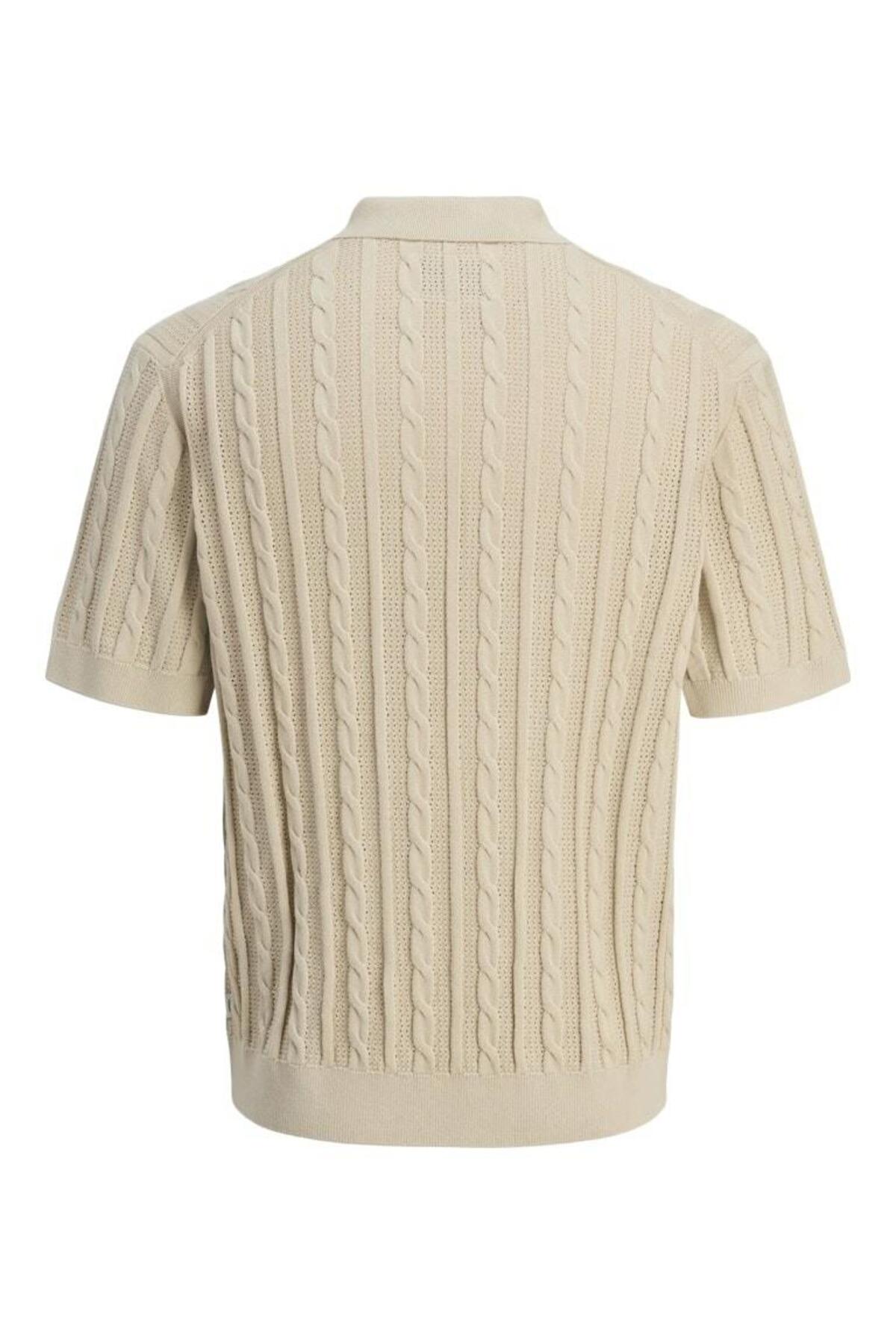 تیشرت یقه پلو مردانه راسته آستین کوتاه | جک اند جونز Jack & Jones 12277518 - تصویر 3