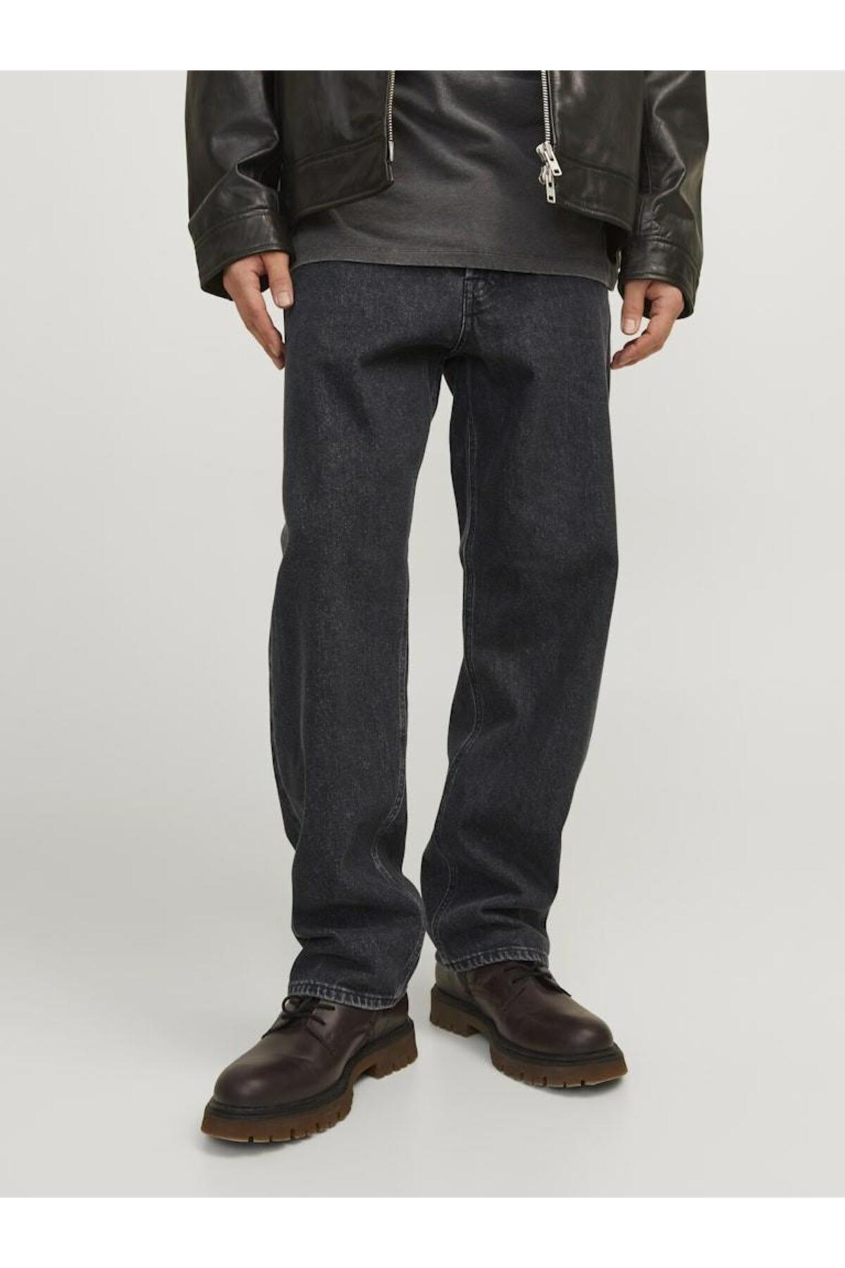 شلوار جین مردانه راسته فاق نرمال | جک اند جونز Jack & Jones 12252764 - تصویر 3