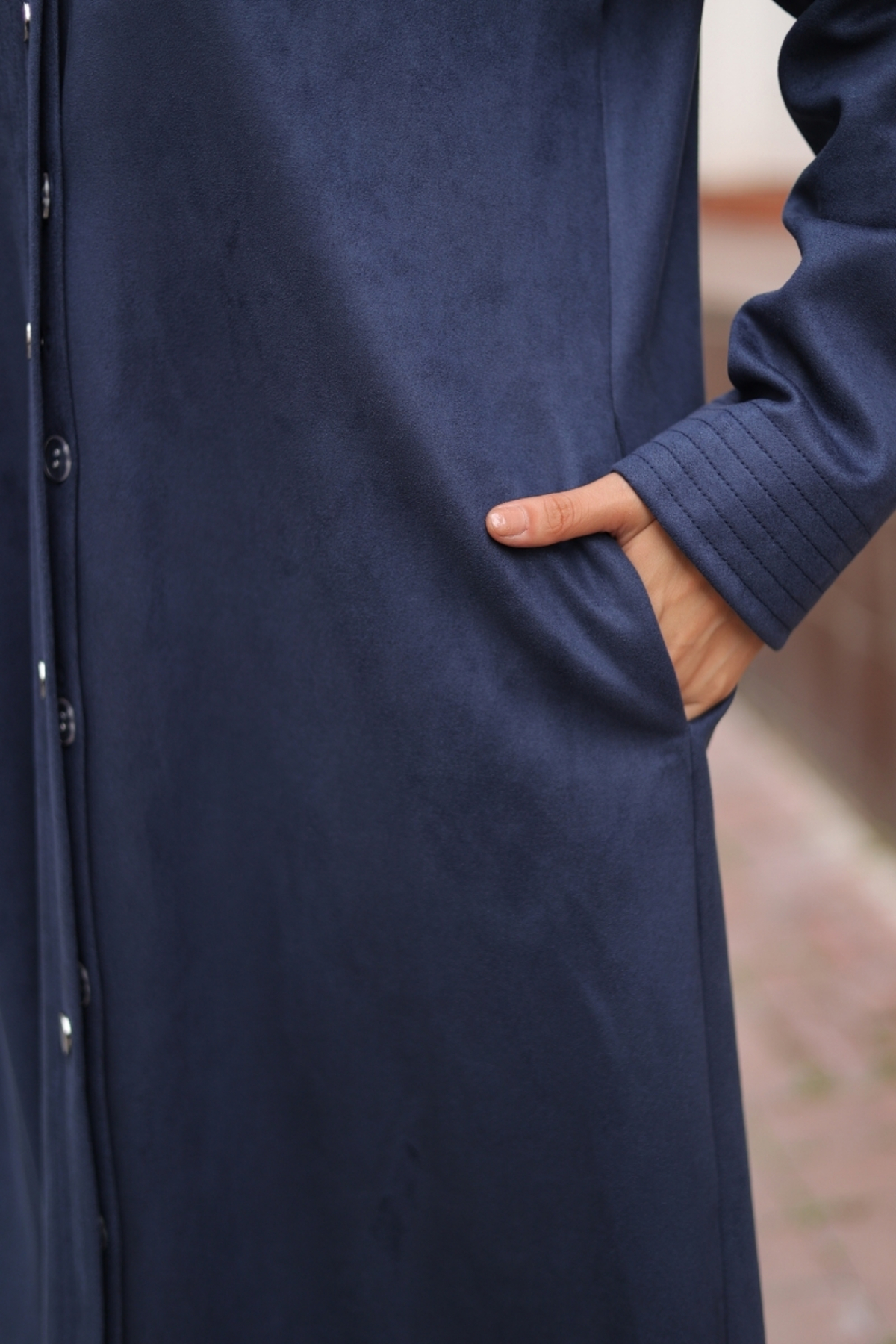 KADEEM  Elara Süet Kaban -422534 - Görsel 4