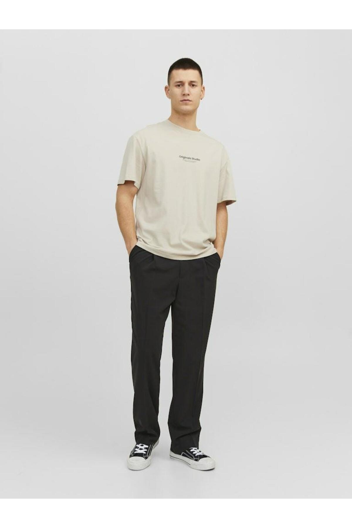 تیشرت مردانه راسته آستین کوتاه | جک اند جونز Jack & Jones 12240121 - تصویر 3