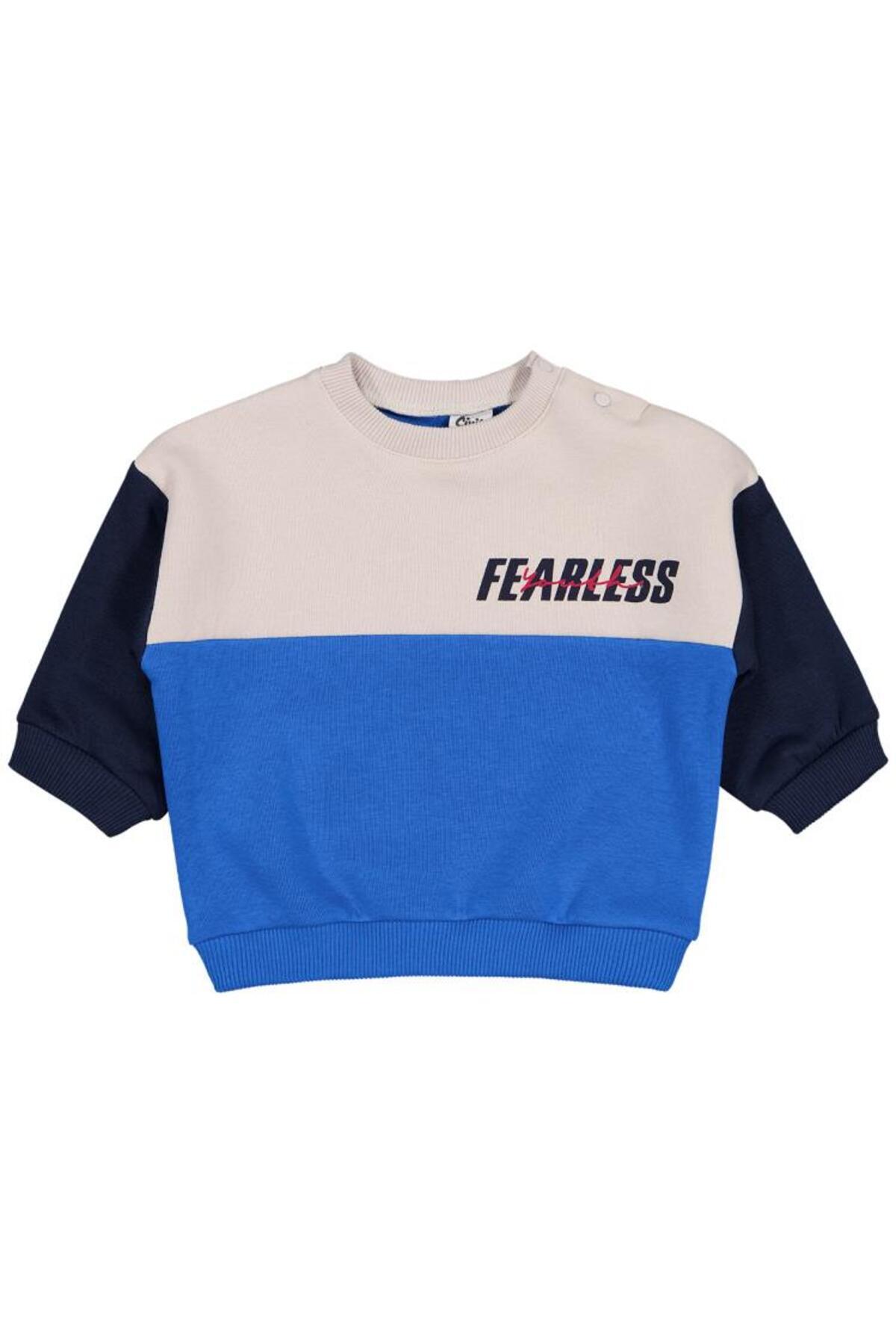 سیویل بیبی سویشرت تکه دوزی شده برای ۶ تا ۱۸ ماه - آبی ۱۲ تا ۱۸ ماه سیویل بیبی سویشرت تکه دوزی شده برای ۶ تا ۱۸ ماه - آبی ۱۲ تا ۱۸ ماه