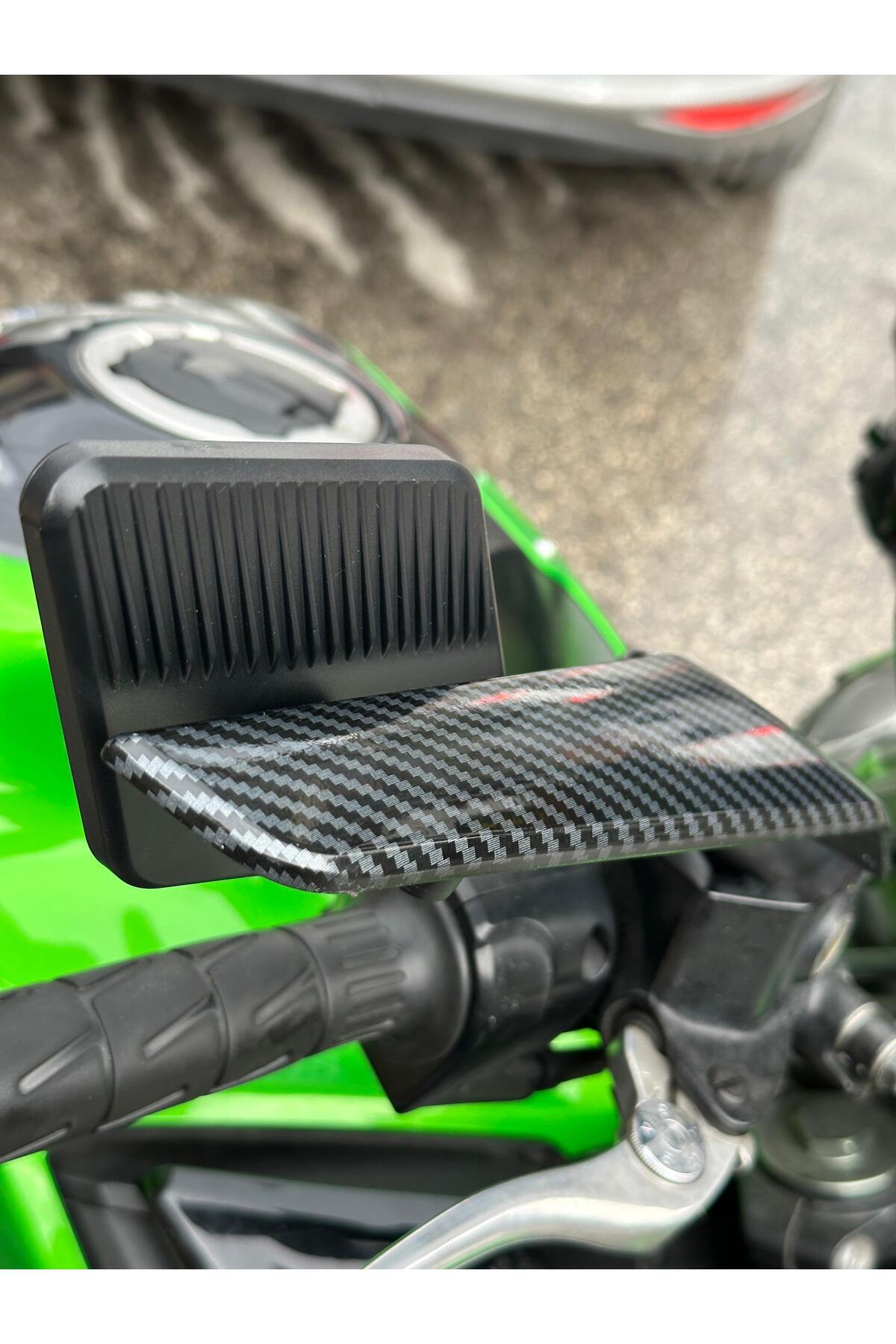 OEM H2 Naked Spor Karbon Ayna Geniş Acılı