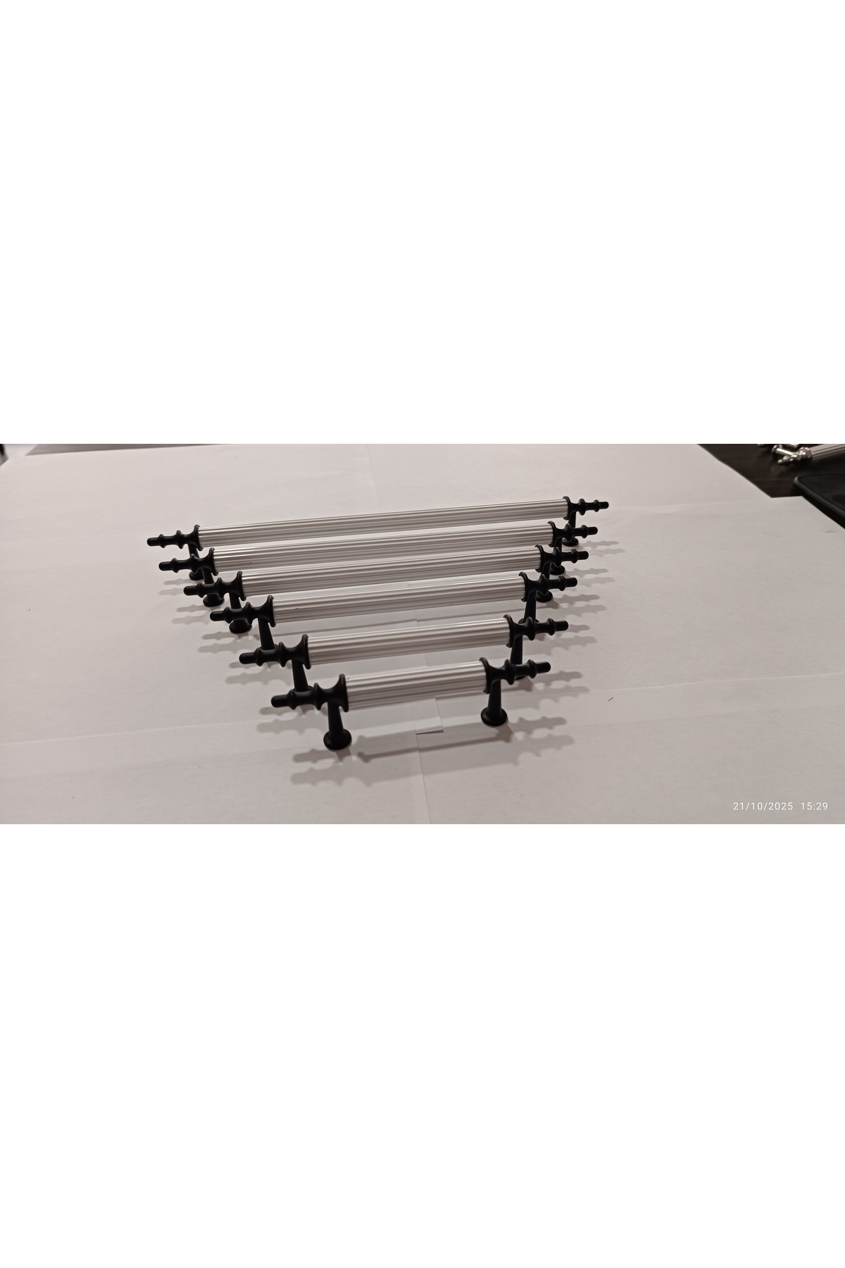 ORDER 1 pcs. white black 320 MM metal screw HANDLE cabinet,chest OF drawers, unit, nightstand,kitchen cabinet,cloakroom