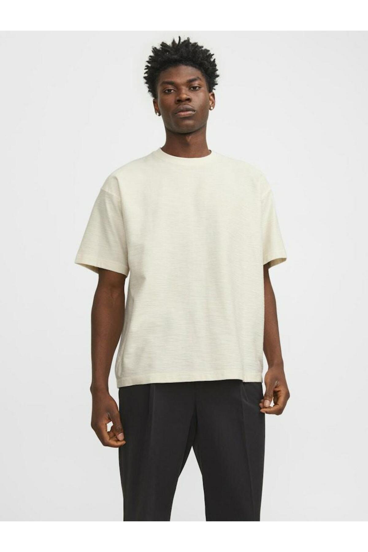 تیشرت مردانه راسته آستین کوتاه | جک اند جونز Jack & Jones TYCABF587C42B6F152 - تصویر 3