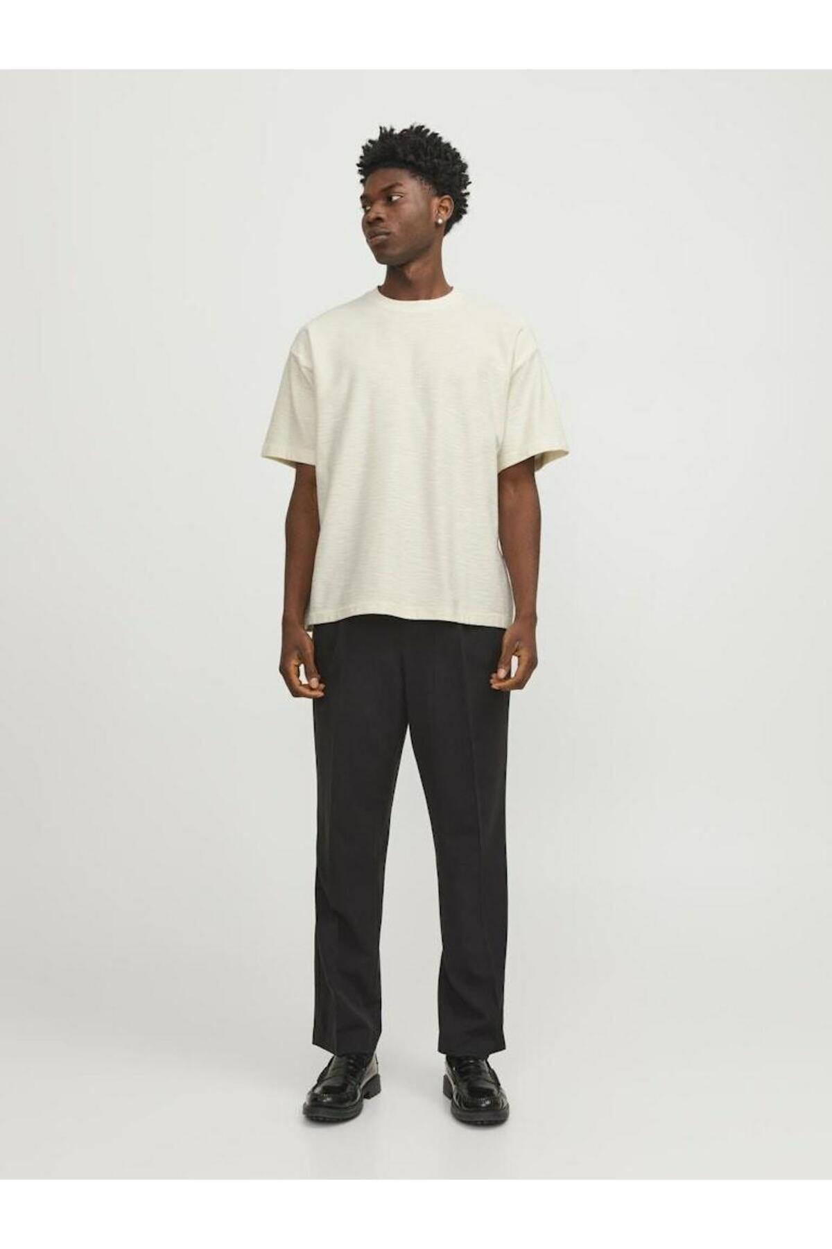 تیشرت مردانه راسته آستین کوتاه | جک اند جونز Jack & Jones TYCABF587C42B6F152 - تصویر 4