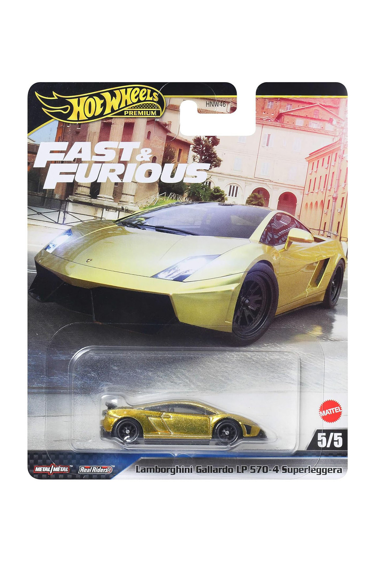 HOT WHEELS Premium - Lamborghini Gallardo LP 570-4 Superleggera (1/64) Fast & Furious 2025
