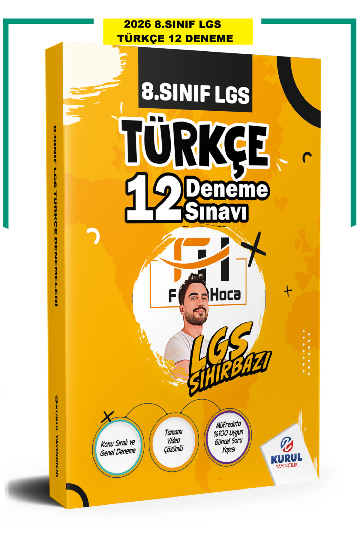 Kurul Yayıncılık 2026 8.sınıf Lgs Fenomen Hoca Türkçe 12 Li Branş