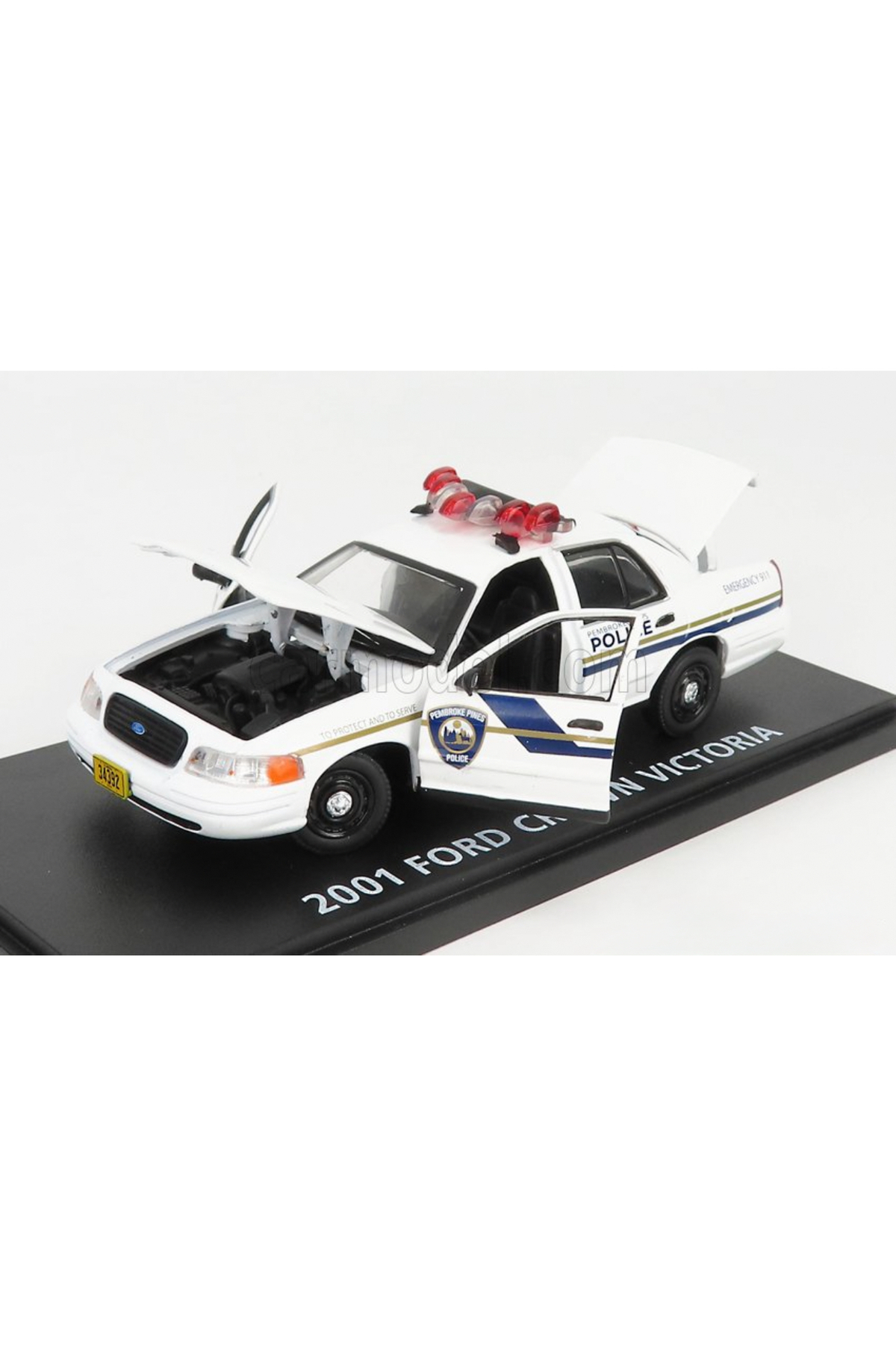 Greenlight Collectibles Hollywood Dexter 1:43 2001 Ford Crown