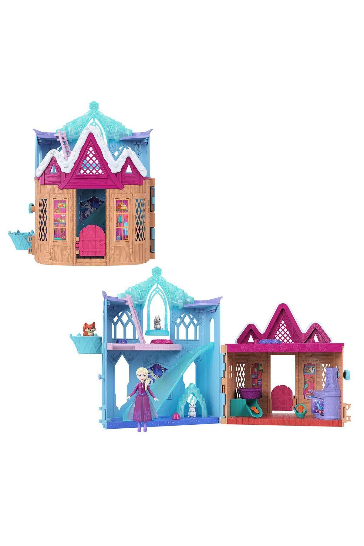 JFG28 Disney Frozen Mini Cabin Fun Playset
