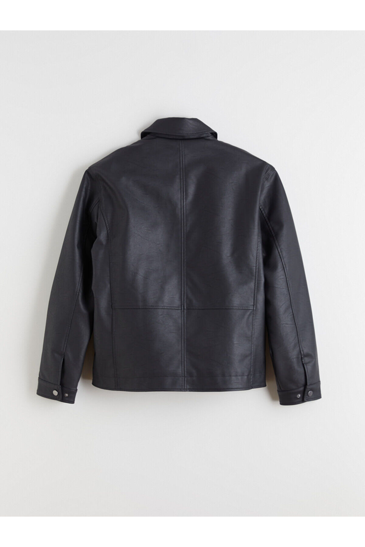 LC Waikiki  Standart Kalıp Gömlek Yaka Erkek Mont - Görsel 8