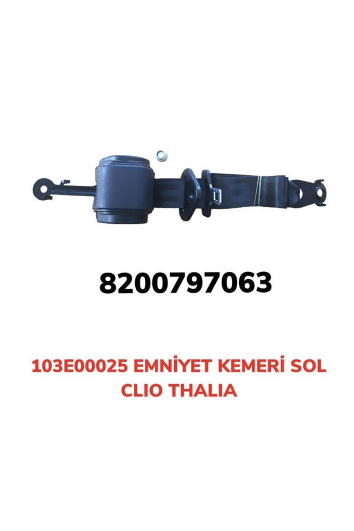 AFT EMNİYET KEMERİ OTOMATİK SOL CLIO-THALIA