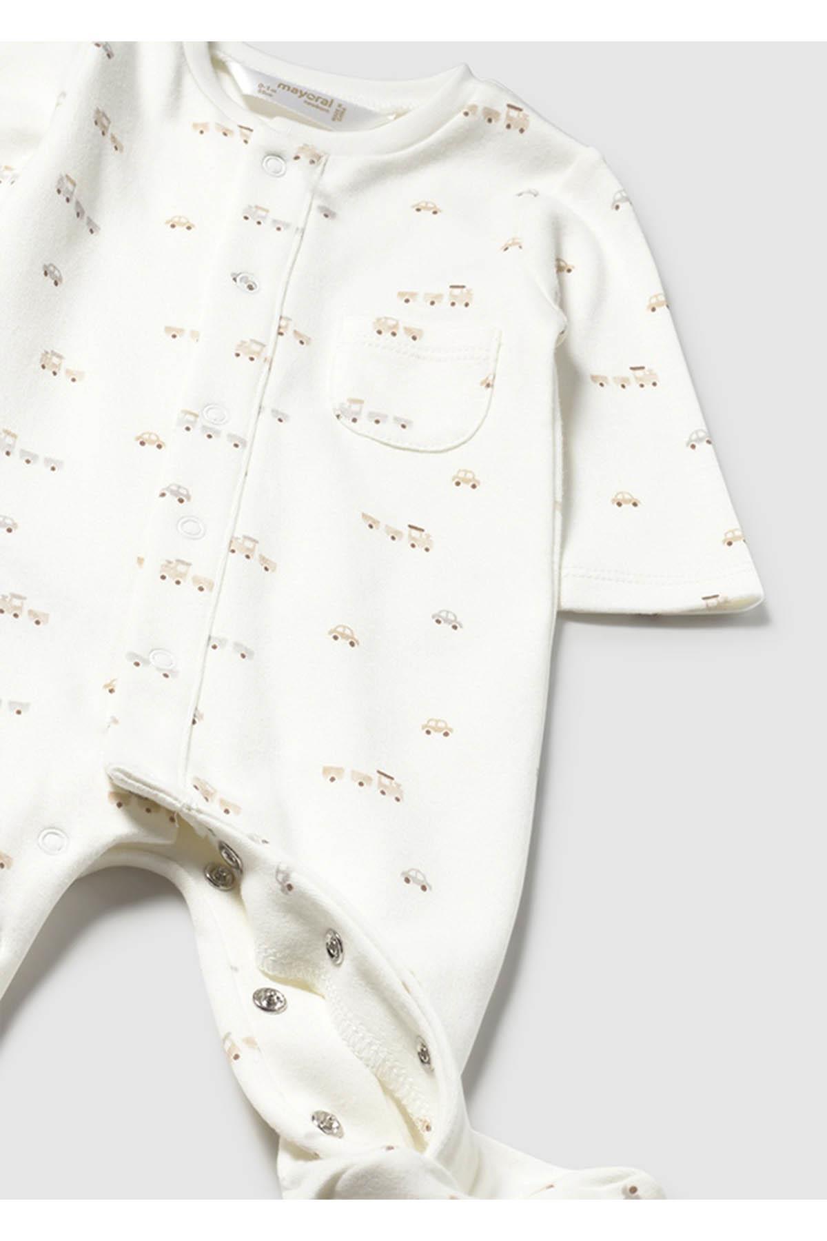 Mayoral Kışlık Erkek Bebek 2'li Tulum Set - Bej fotoğrafı 4 (önizleme)