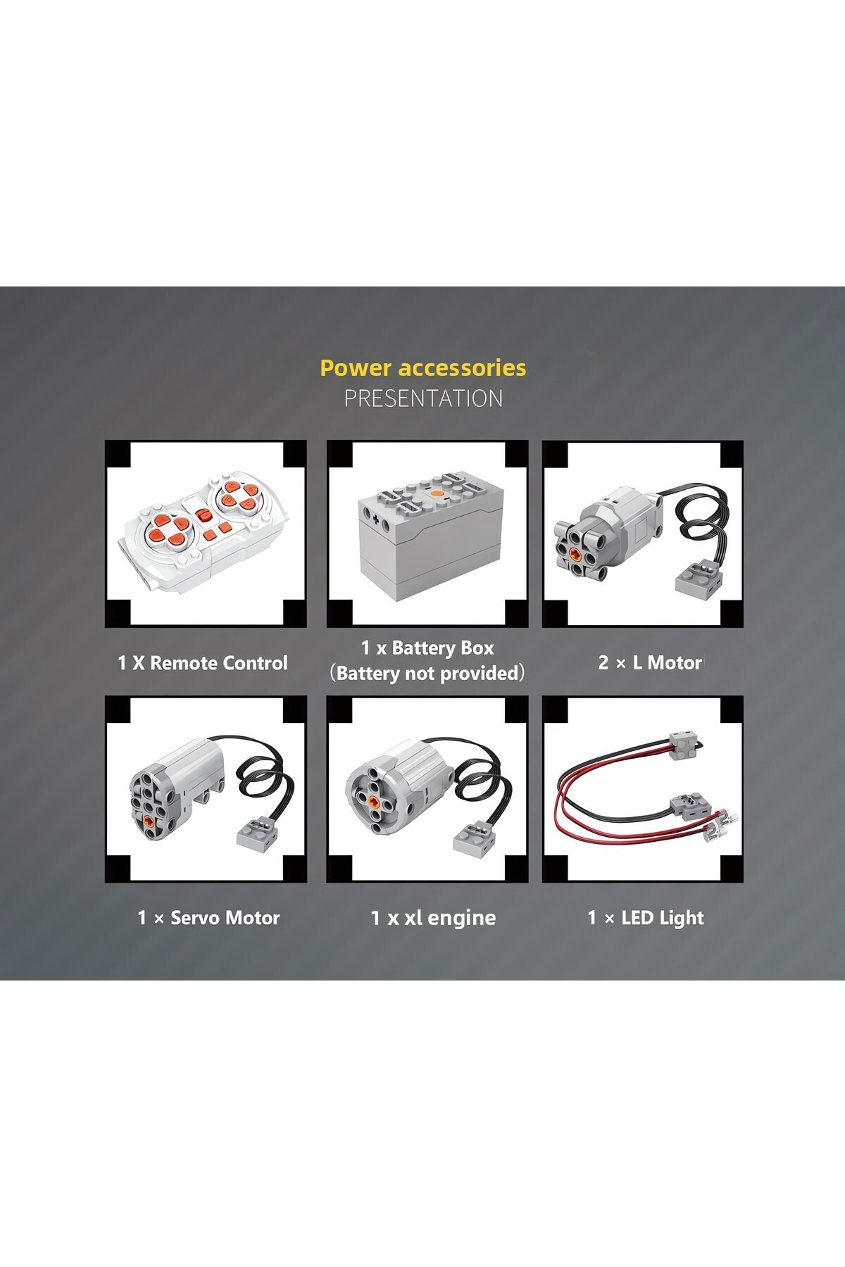 ماشین آتشنشانی کنترلشده با رادیو، کیت فنی ساخت بلوک (۳۲۶۶ قطعه)