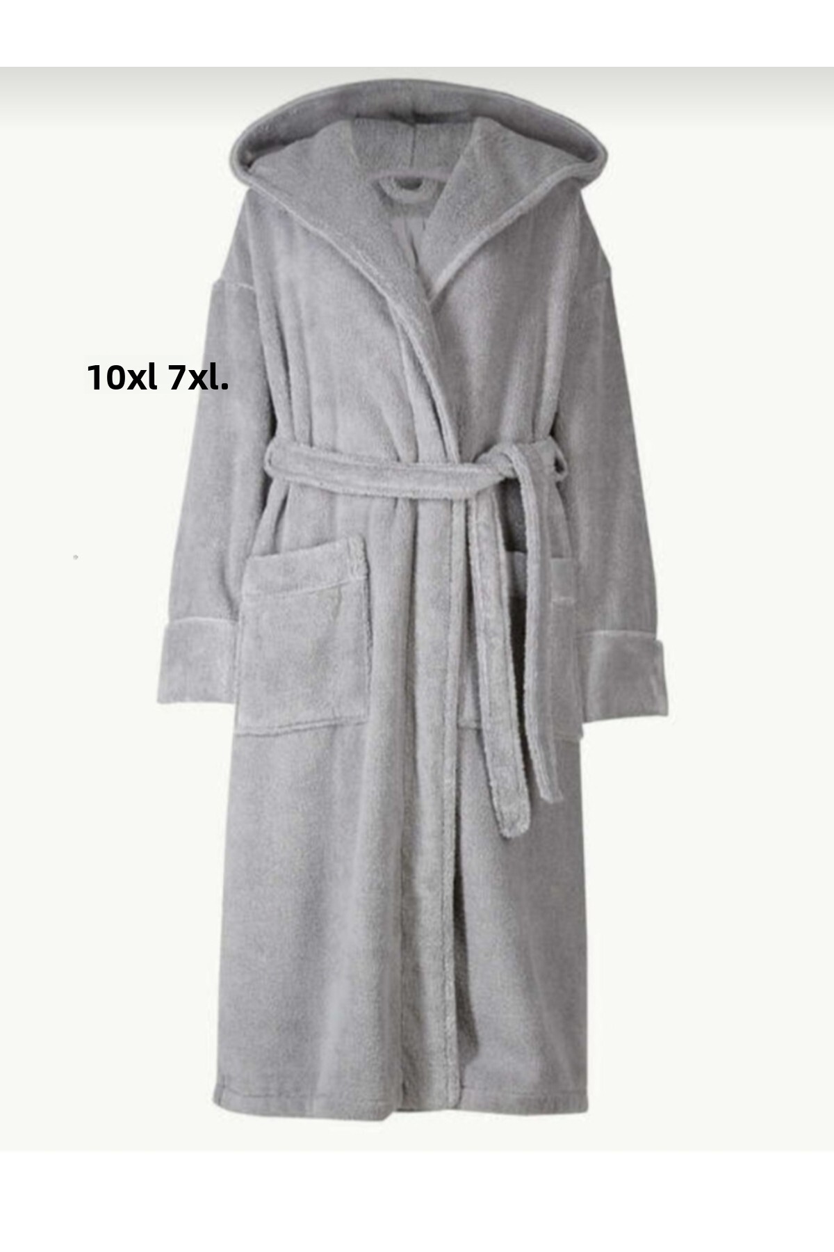 nihal ev tekstil Halat De Baie Cu Glugă Dimensiune Ultra Mare 7xl 10xl Cu Opțiuni Unisex - 3XL