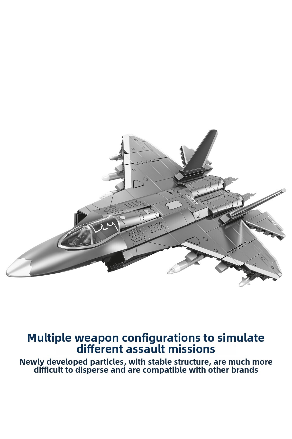 مجموعه بلوکهای ساختمانی هواپیمای جنگنده J-35 – ۶۲۰ قطعه