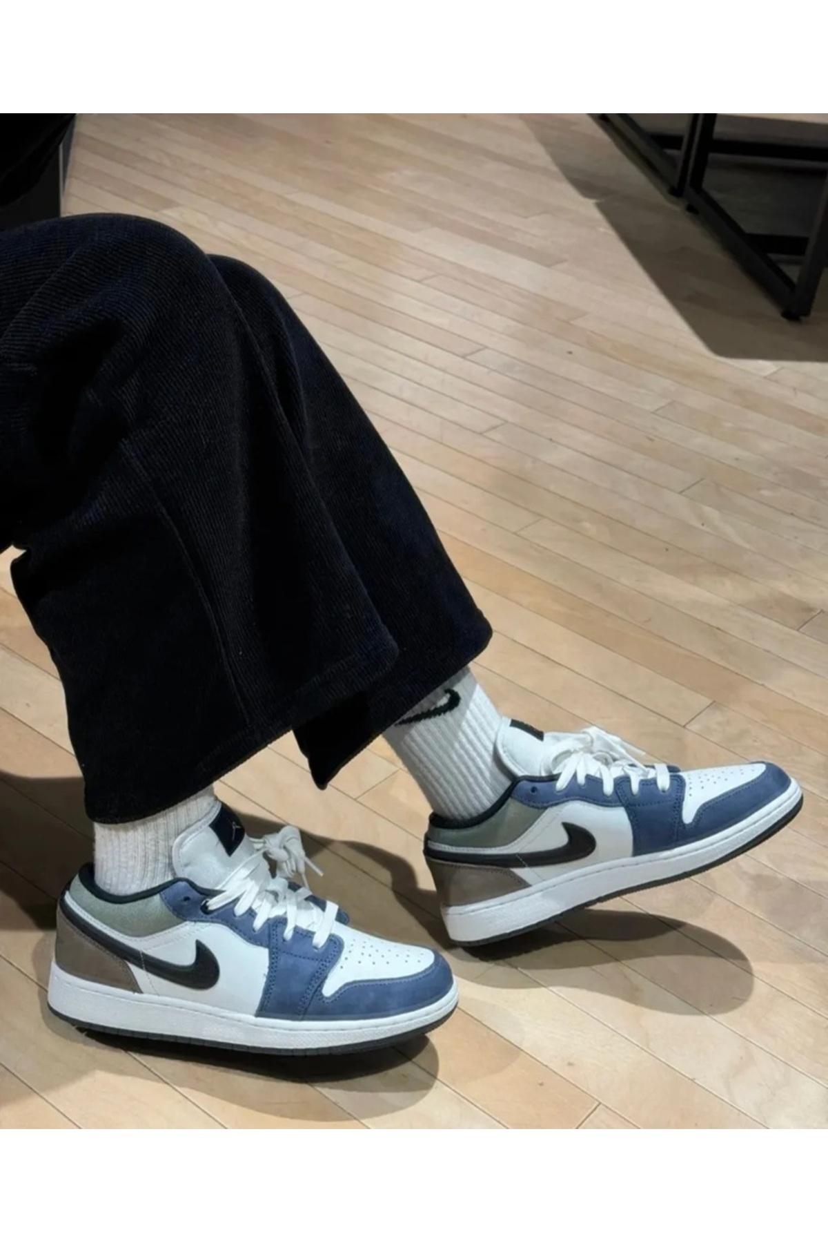Nike AİR JORDAN 1 LOW (GS) BASKETBOL AYAKKABISI-HV5973-101-SPORTXOUTLET
