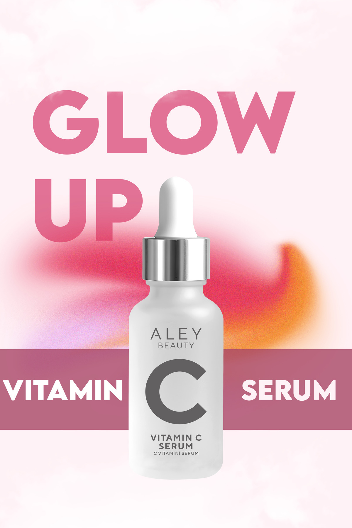 Aley Beauty Leke Karşıtı Aydınlatıcı Vitamin C Serum Ascorbic Asit, Ferulic Asit, Niacinamide 30 ml