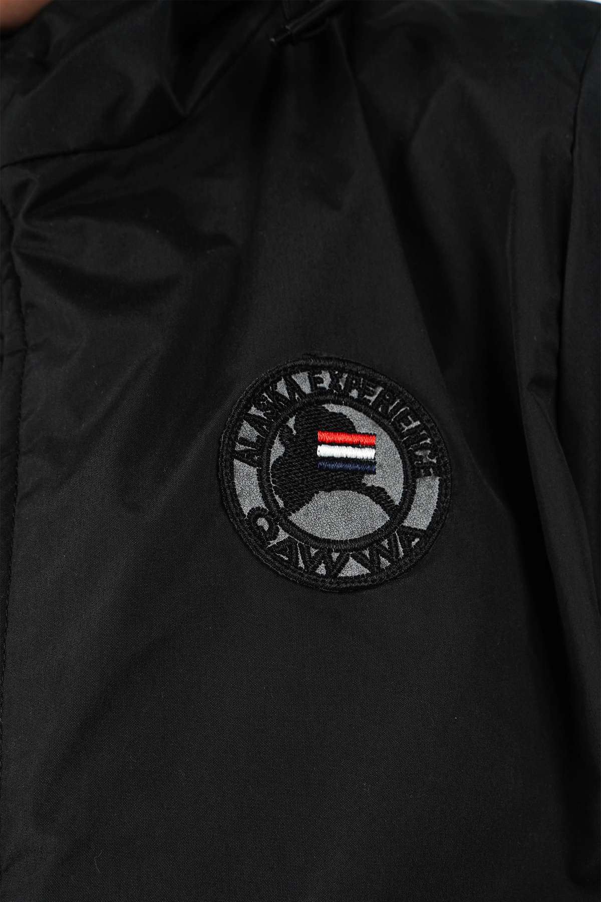 QAWWA Erkek Çocuk Kışlık Parka Mont Sıcak Tutan Dolgu İçi Kürklü Su İtici Rüzgar Geçirmez Kapüşonlu Parka fotoğrafı 6 (önizleme)