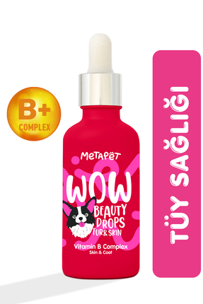 Metapet Tüy Döken Köpeklere - Biotin Sağlığı Damlası, Dökülmesi Engelleyici Ö...