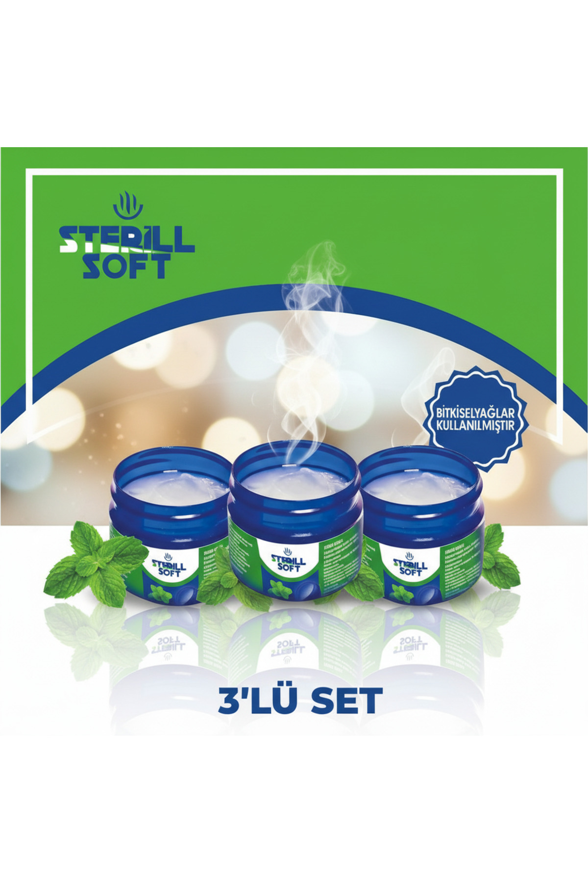 Sterillsoft Sterill Soft Vicks Buharlaşan Merhem 3 Adet
