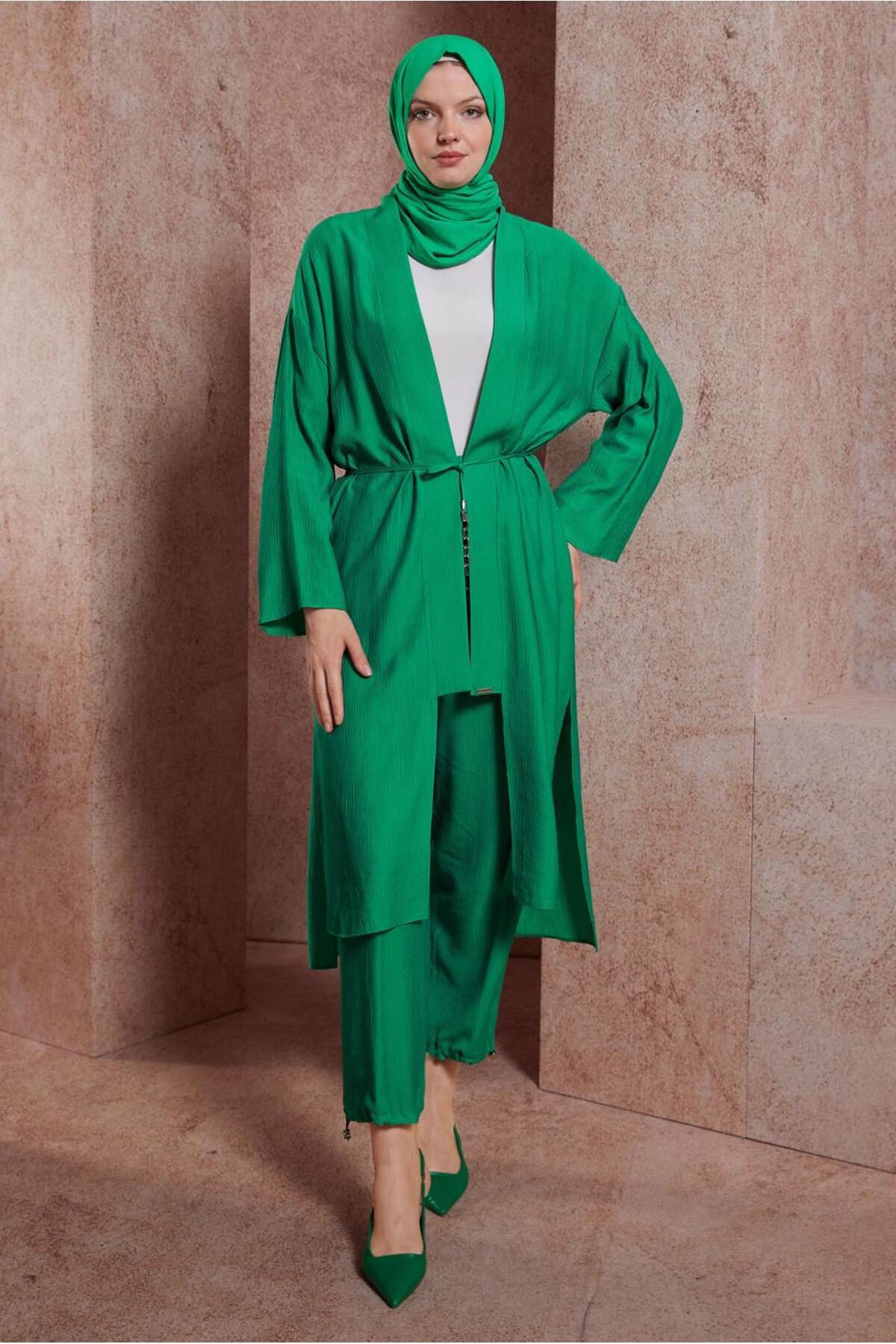 آلوینا ست شلوار بنددار ۴۴۴۶۳