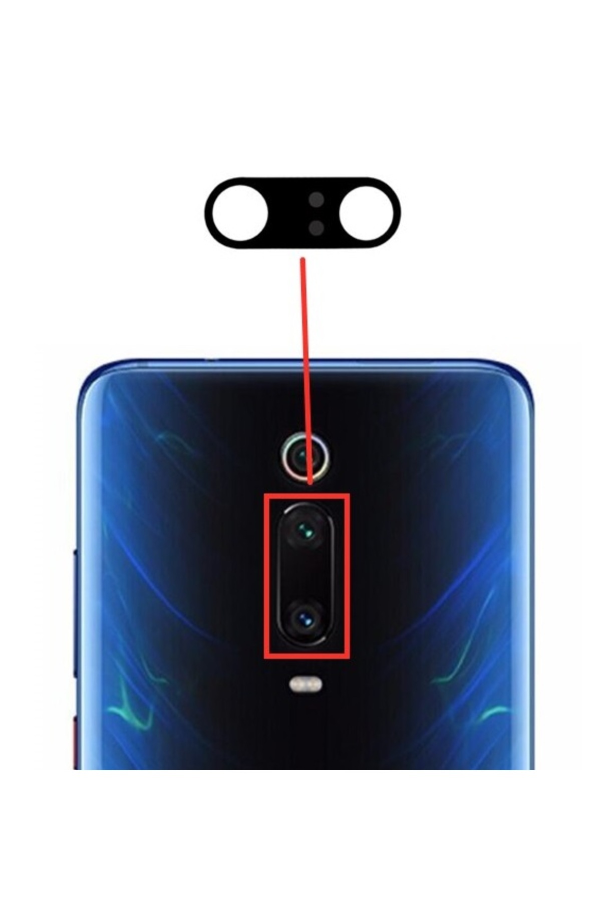 Xiaomi Mi 9t Pro Compatible Camera Lens Glass M1903f11g
