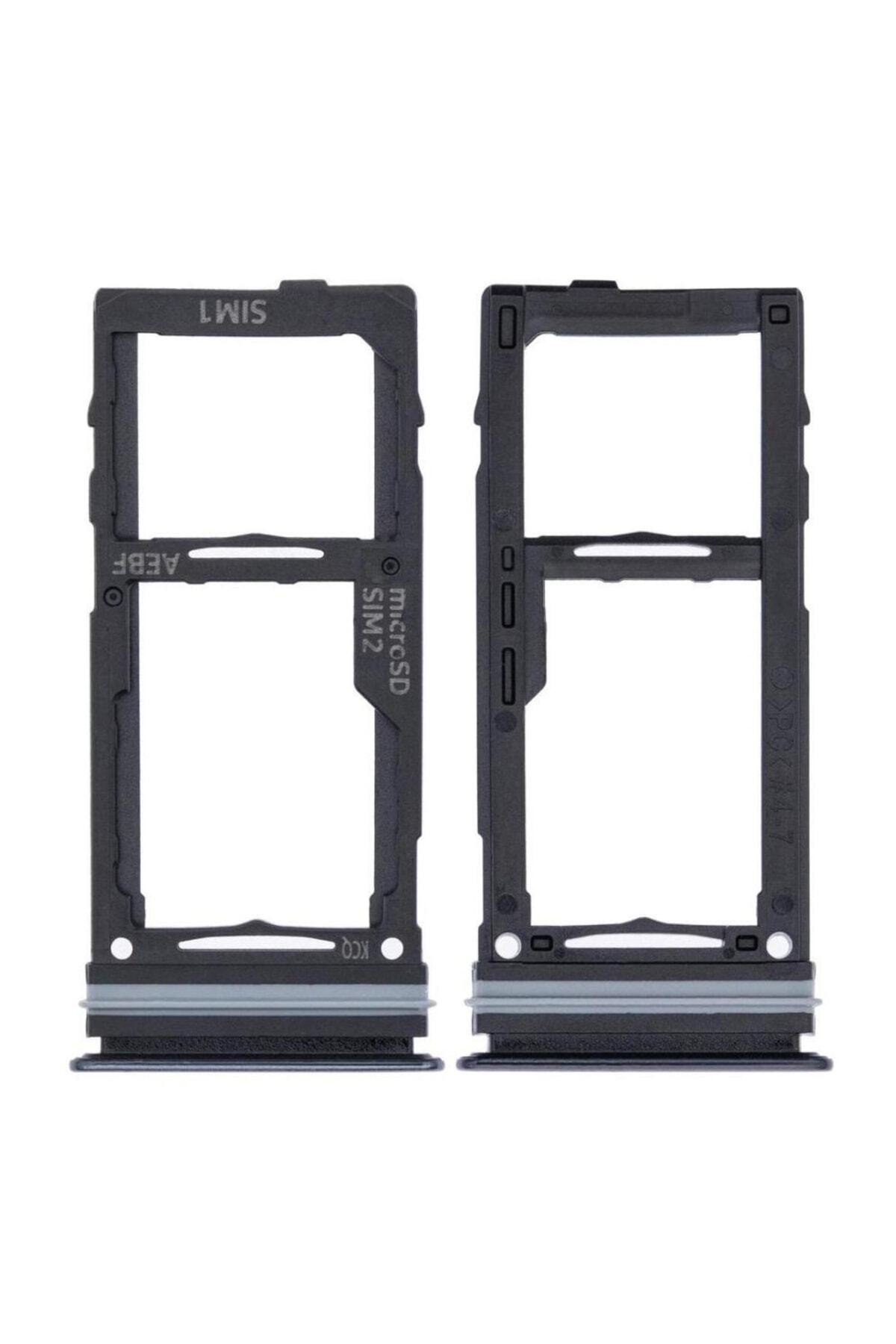 Galaxy Samsung A52 Compatible Sim Card Tray Sm-a525f Black