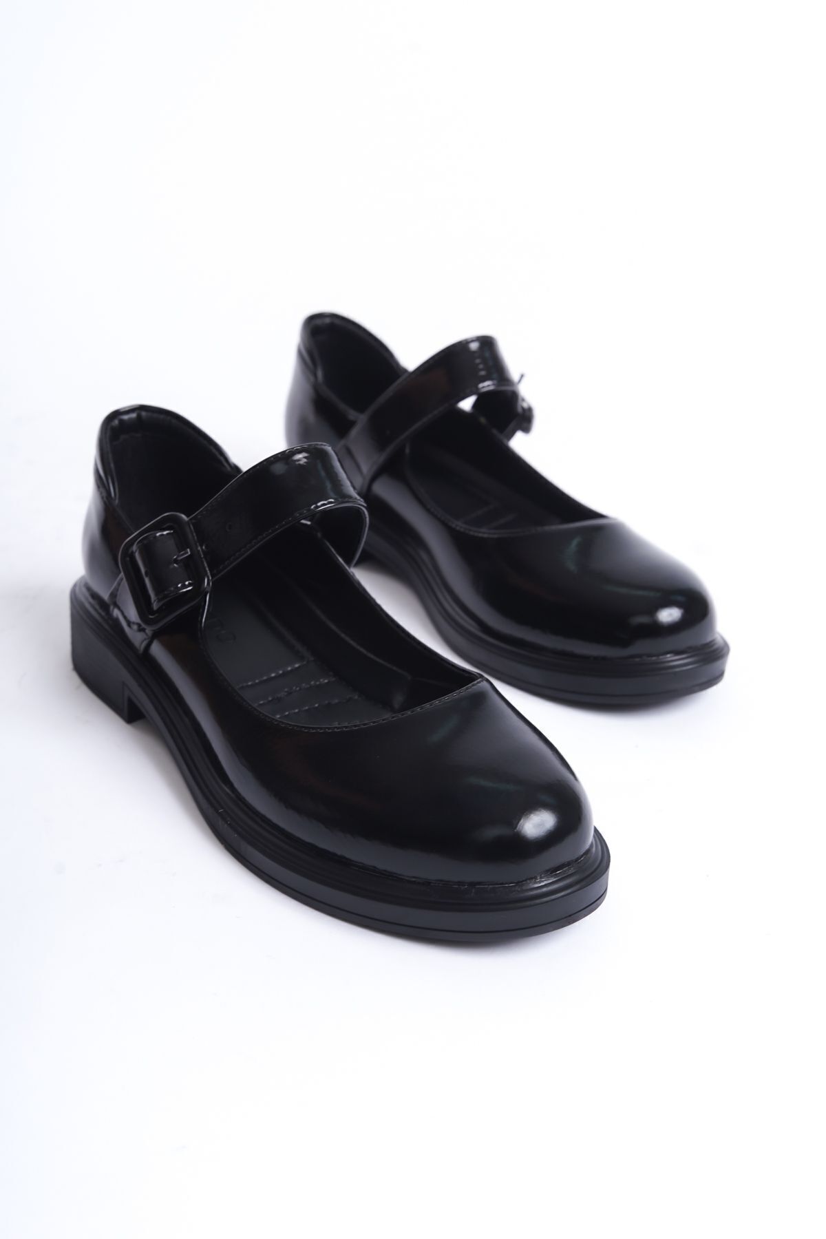 Marie Women's Loafer Moccasin Casual Banded Casual Shoes with Casual Buckle
