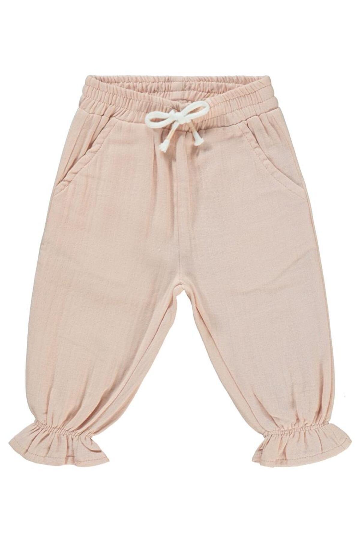 سیویل بیبی شلوار ماسلین بیسیک ۶ تا ۱۸ ماه - صورتی ۹ تا ۱۲ ماه