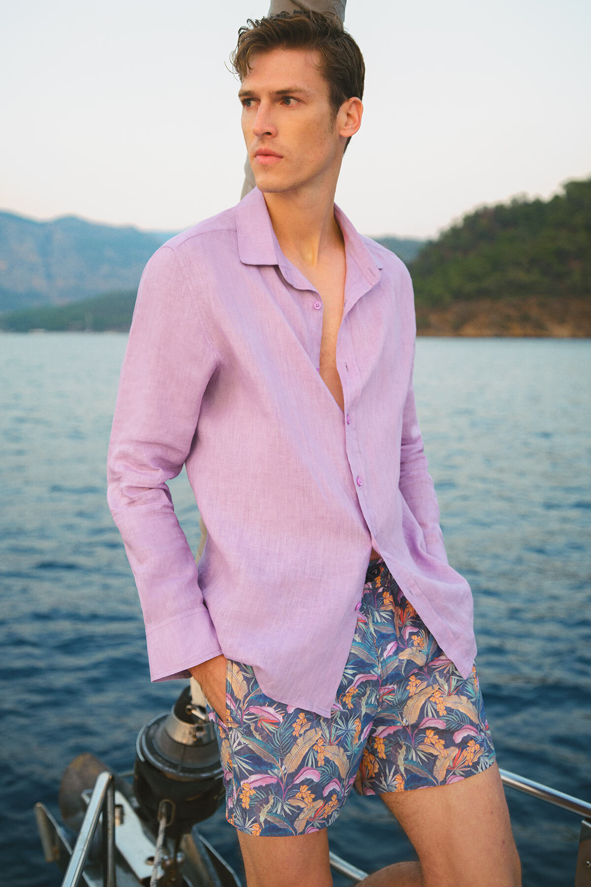 Dagi  Lila Keten Uk. Gömlek