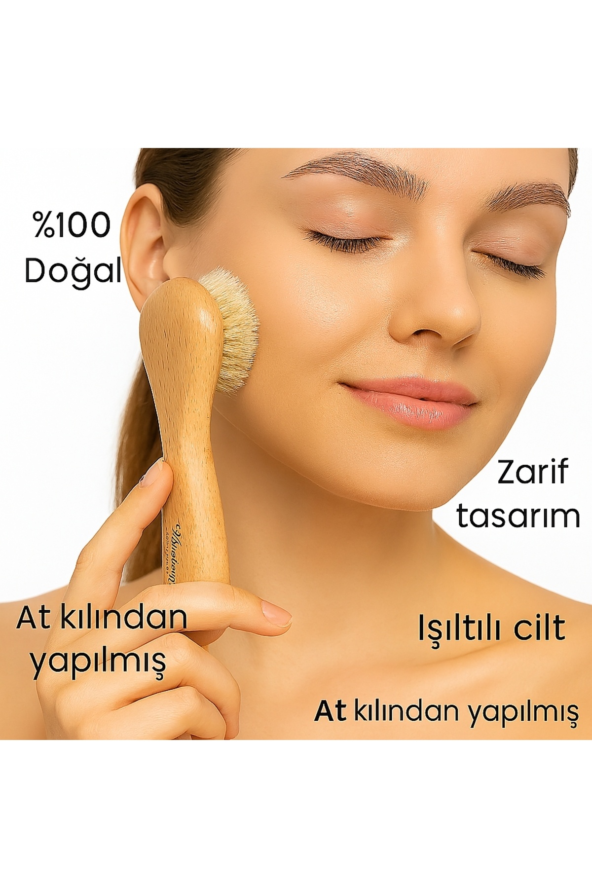  برس پاکسازی صورت ۱۰۰٪ طبیعی (ساخته شده از موی اسب)