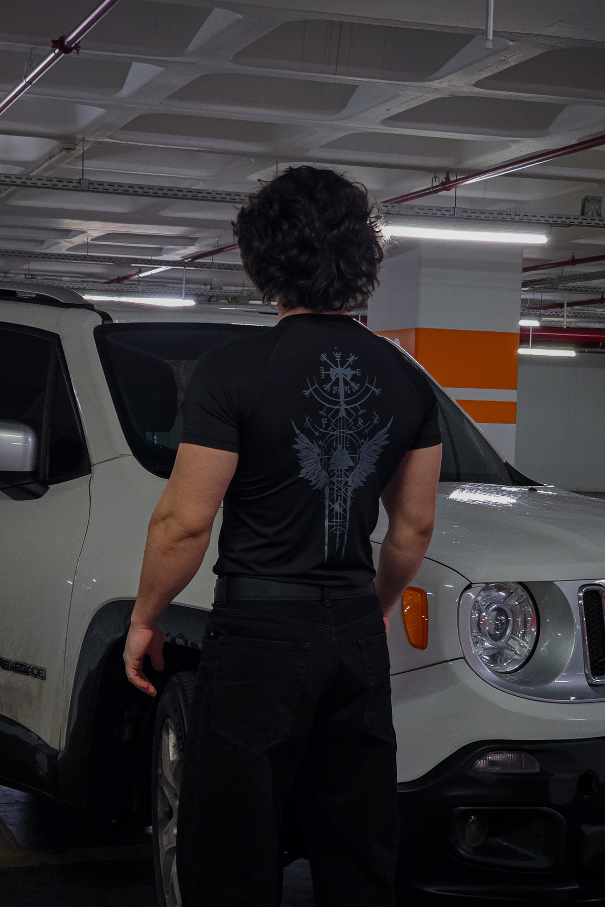 Liber Valhalla - Compression T-shirt (SİYAH) görsel 2