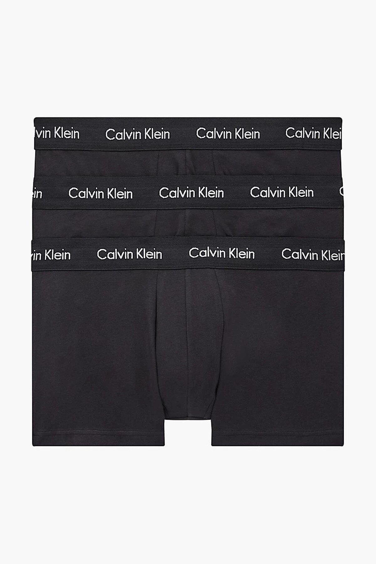 کلوین کلاین شورت بوکسور مردانه مدل Low Rise بسته ۳ عددی