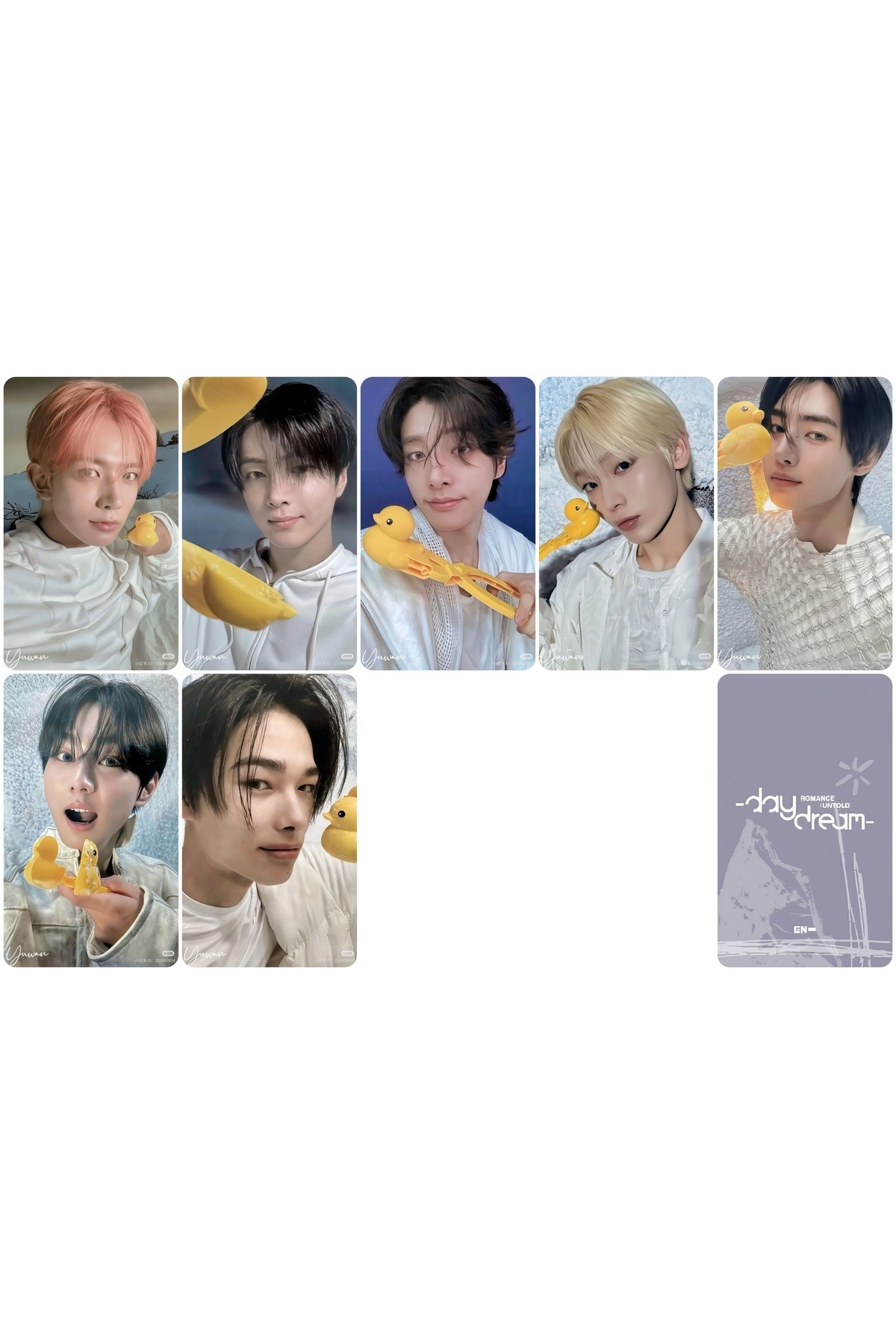 Home ENHYPEN DAYDREAM FOTOKART SETI FANMADE