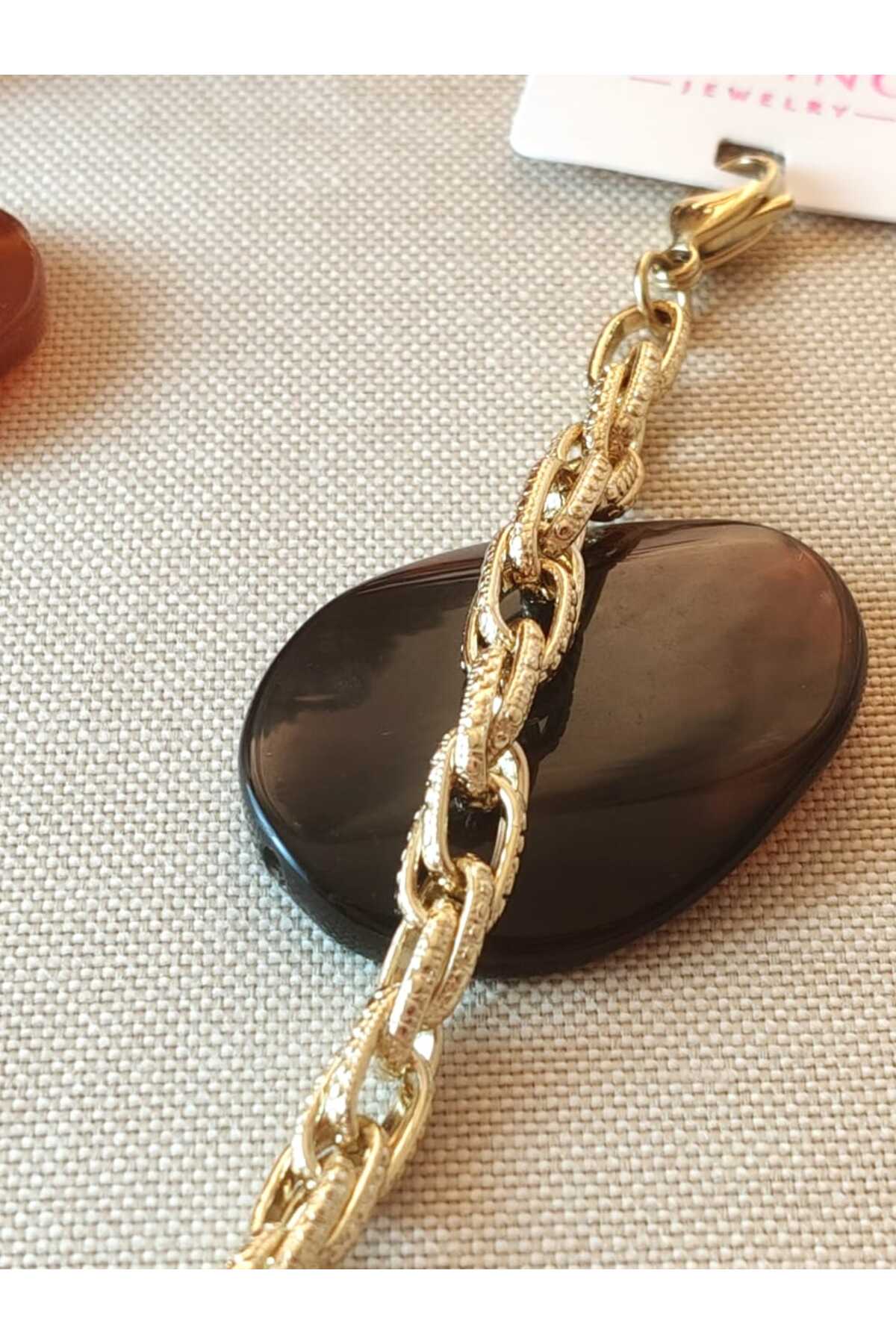 XUPING JEWELRY  Vip Çelik Bileklik Taşsız Kuyumcu Model - Görsel 4