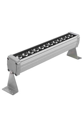 Led 35cm 12w wallwasher mor rengidış cephe, minare, bahçe aydınlatma iç dış k...