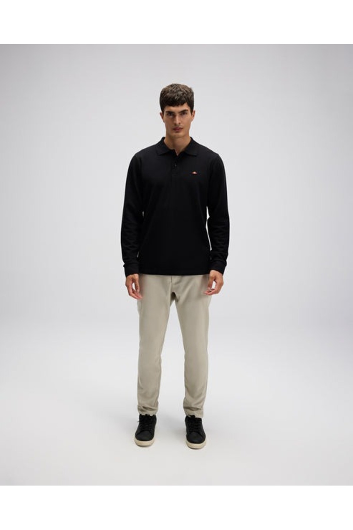 Ellesse Erkek Polo Sweatshirt EM582-BK görsel 5